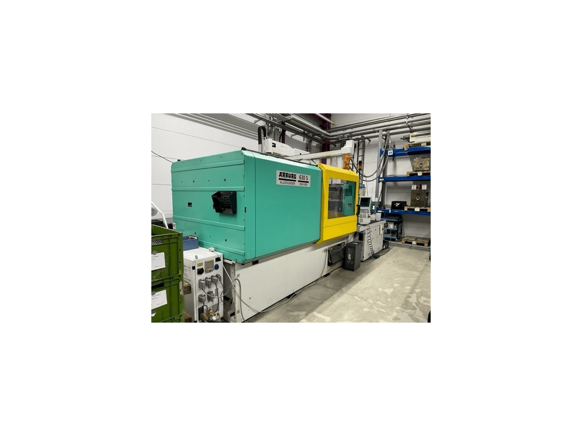 Front view of Arburg 420C 1000-250 machine