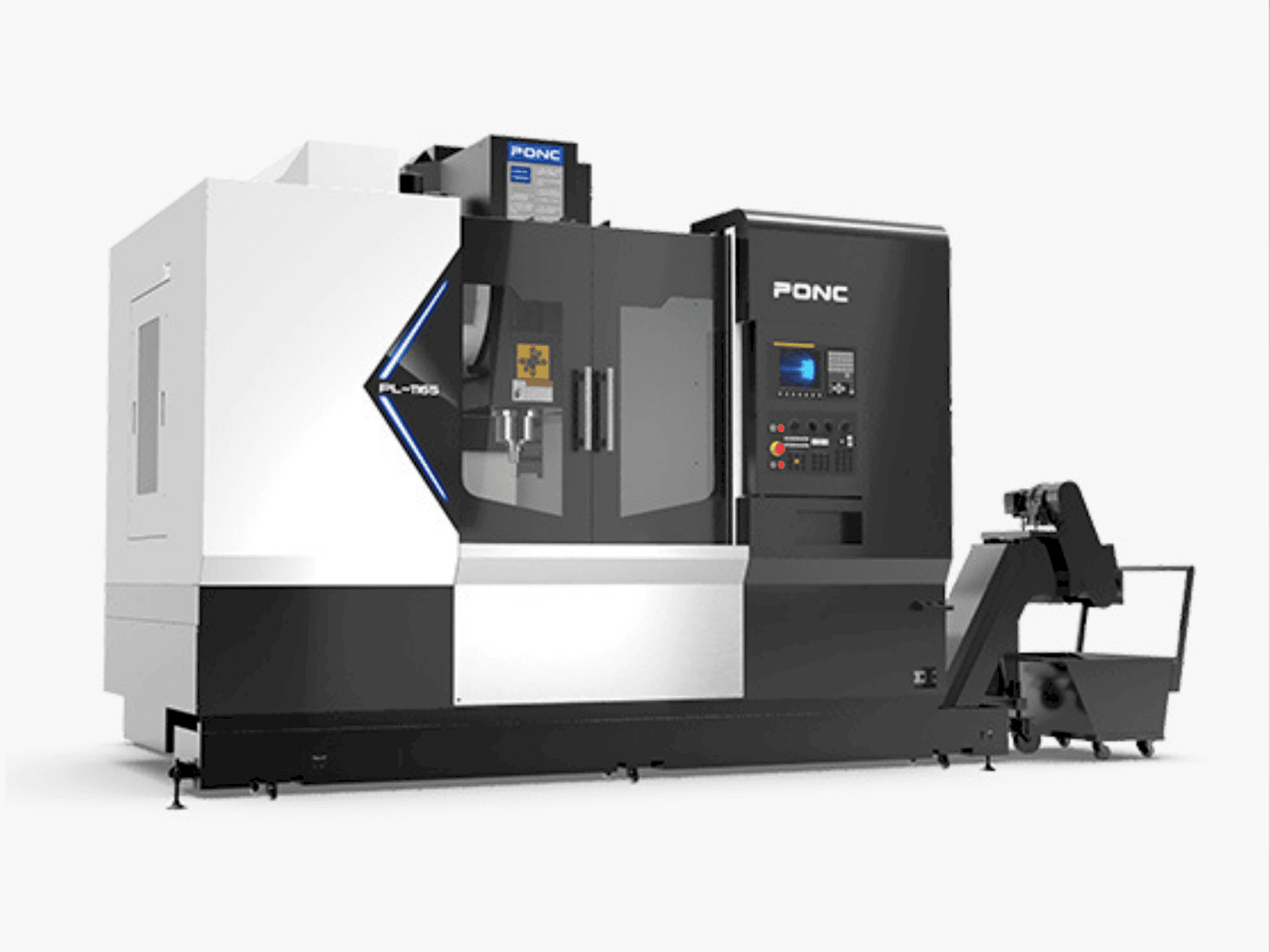 Front view of PONC PL 855 machine