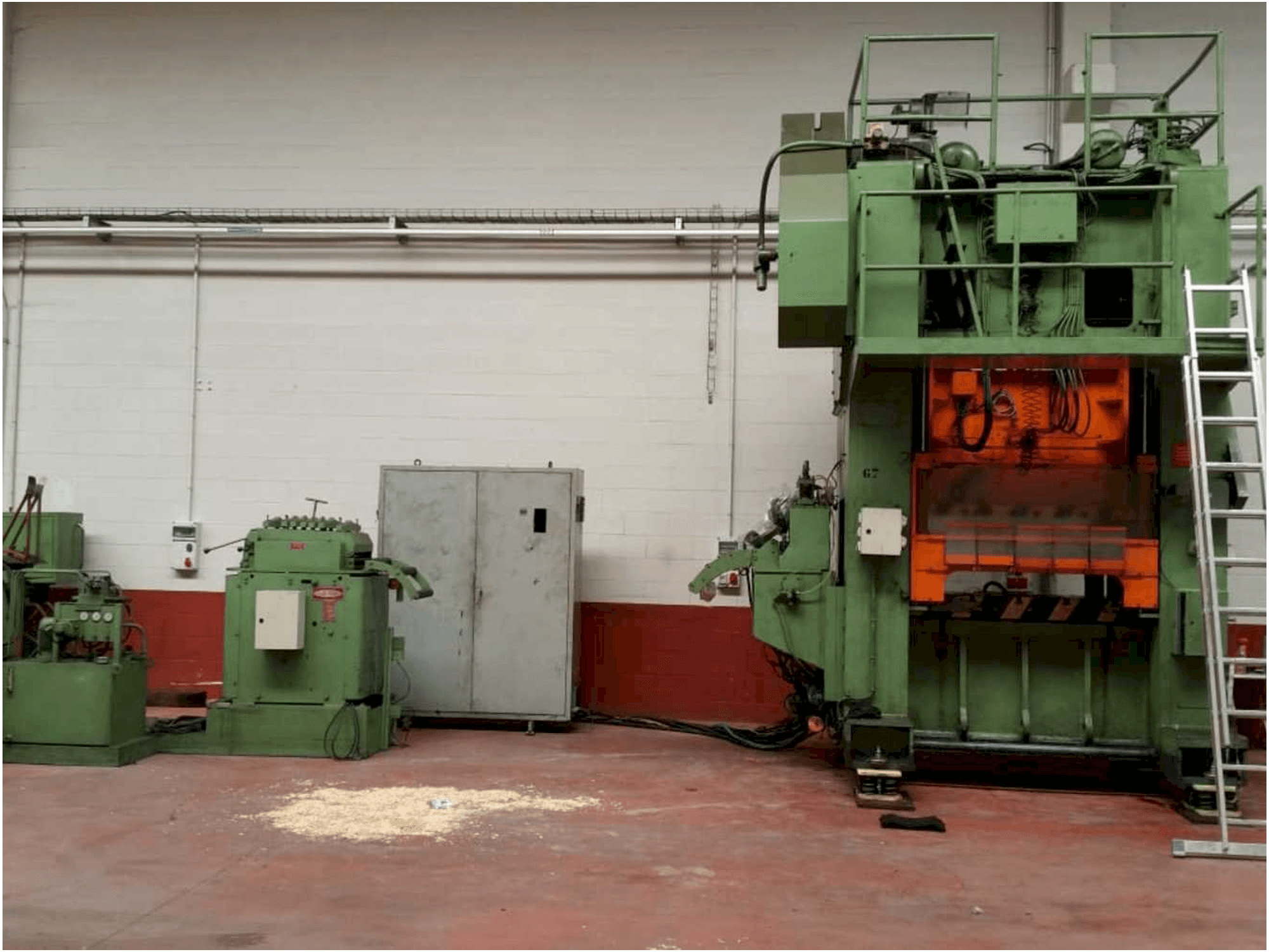 Frontansicht der Arisa SC2-160-150-S Maschine