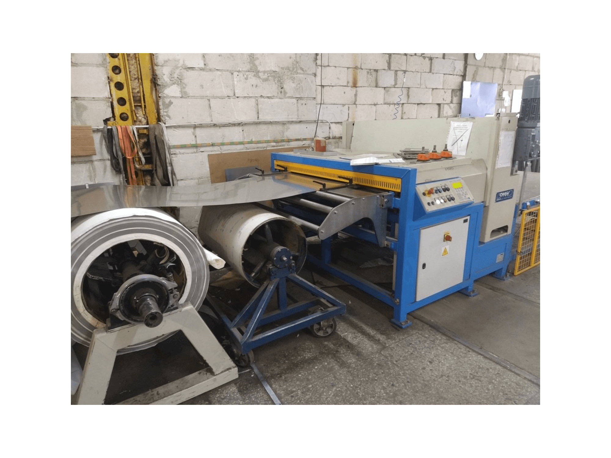 Frontansicht der SWAH LCP-S (2013) Maschine