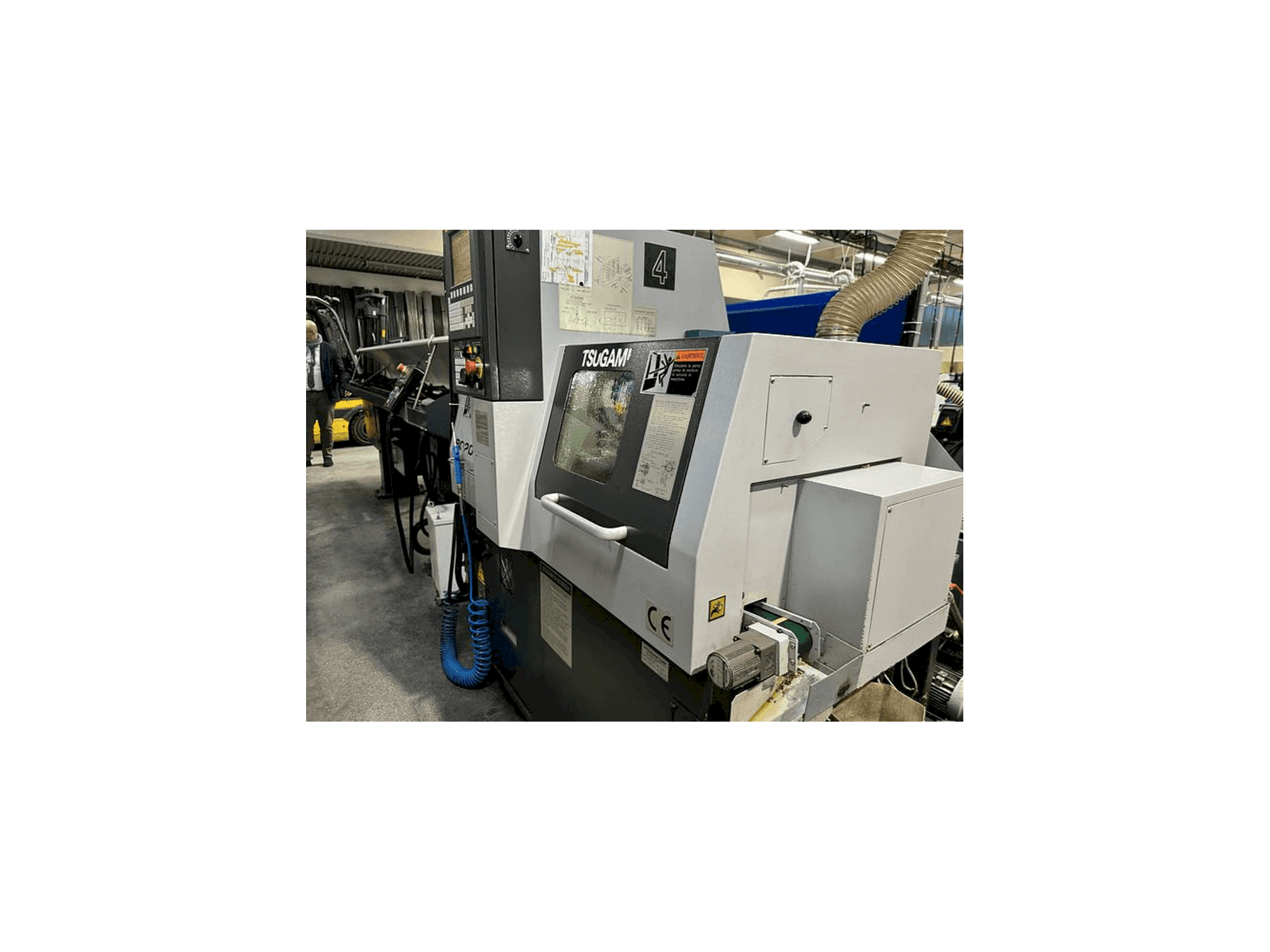 Frontansicht der TSUGAMI B0205E-II Maschine