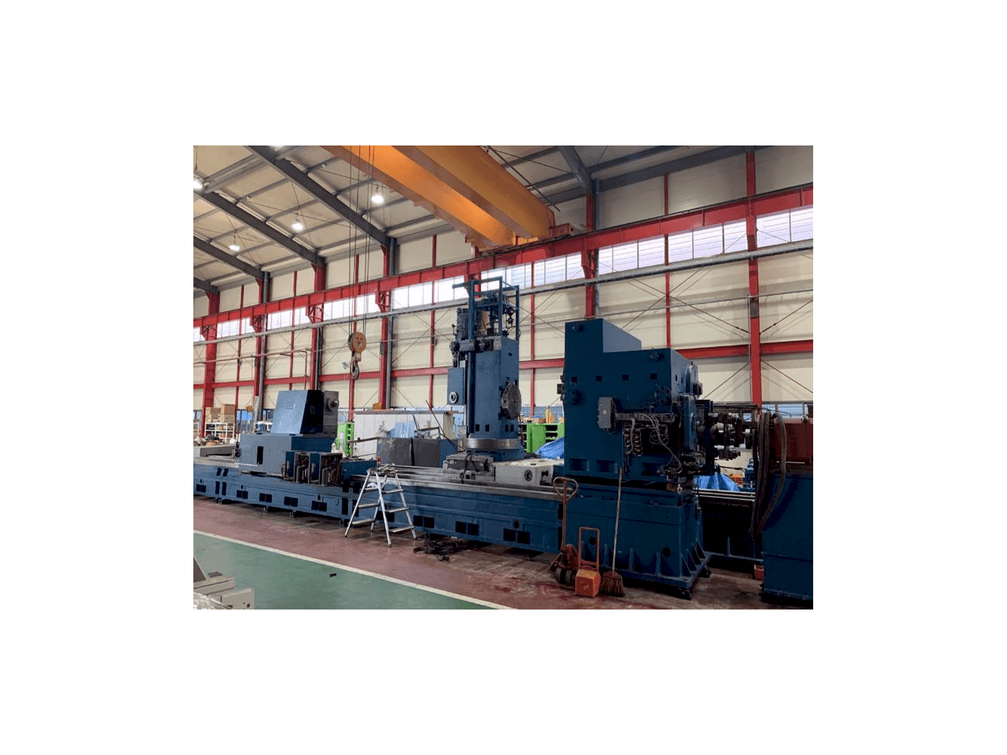 Front view of SKODA SR2-200NC machine