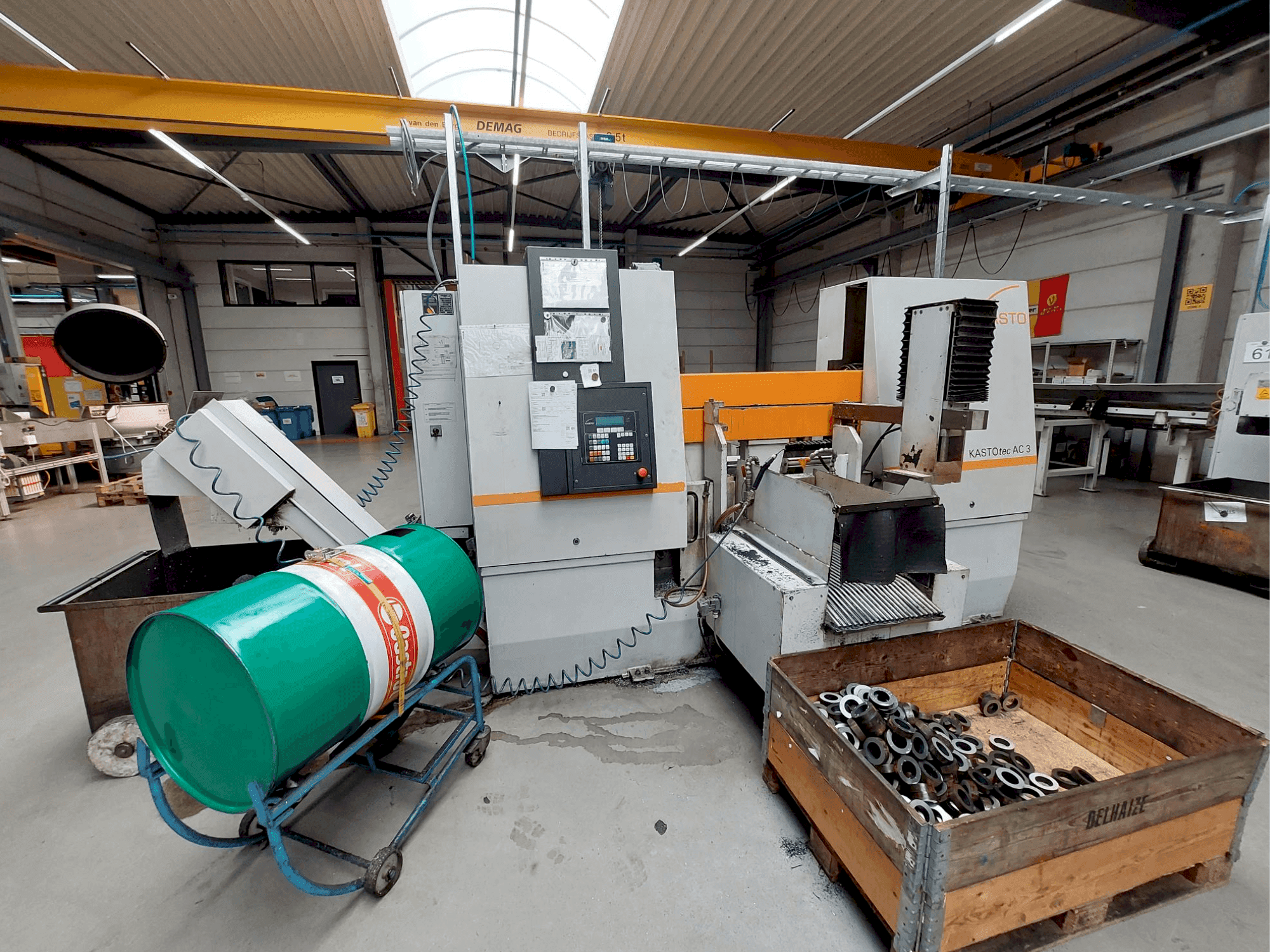 Frontansicht der KASTO tec A3 Maschine