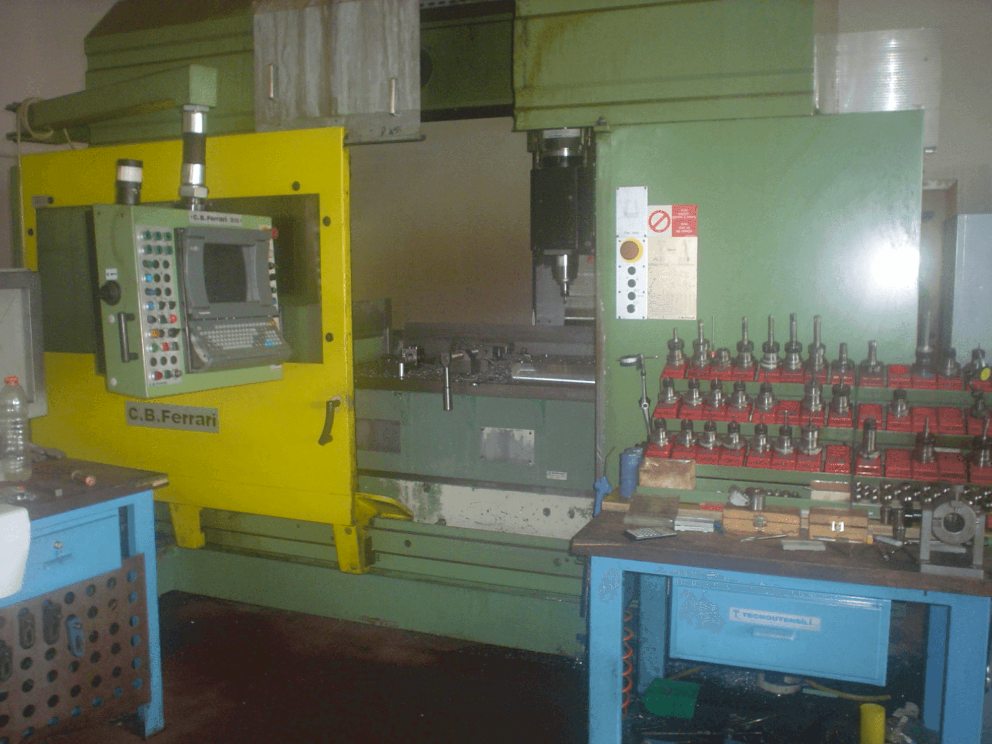 Frontansicht der C.B. Ferrari B18 Maschine