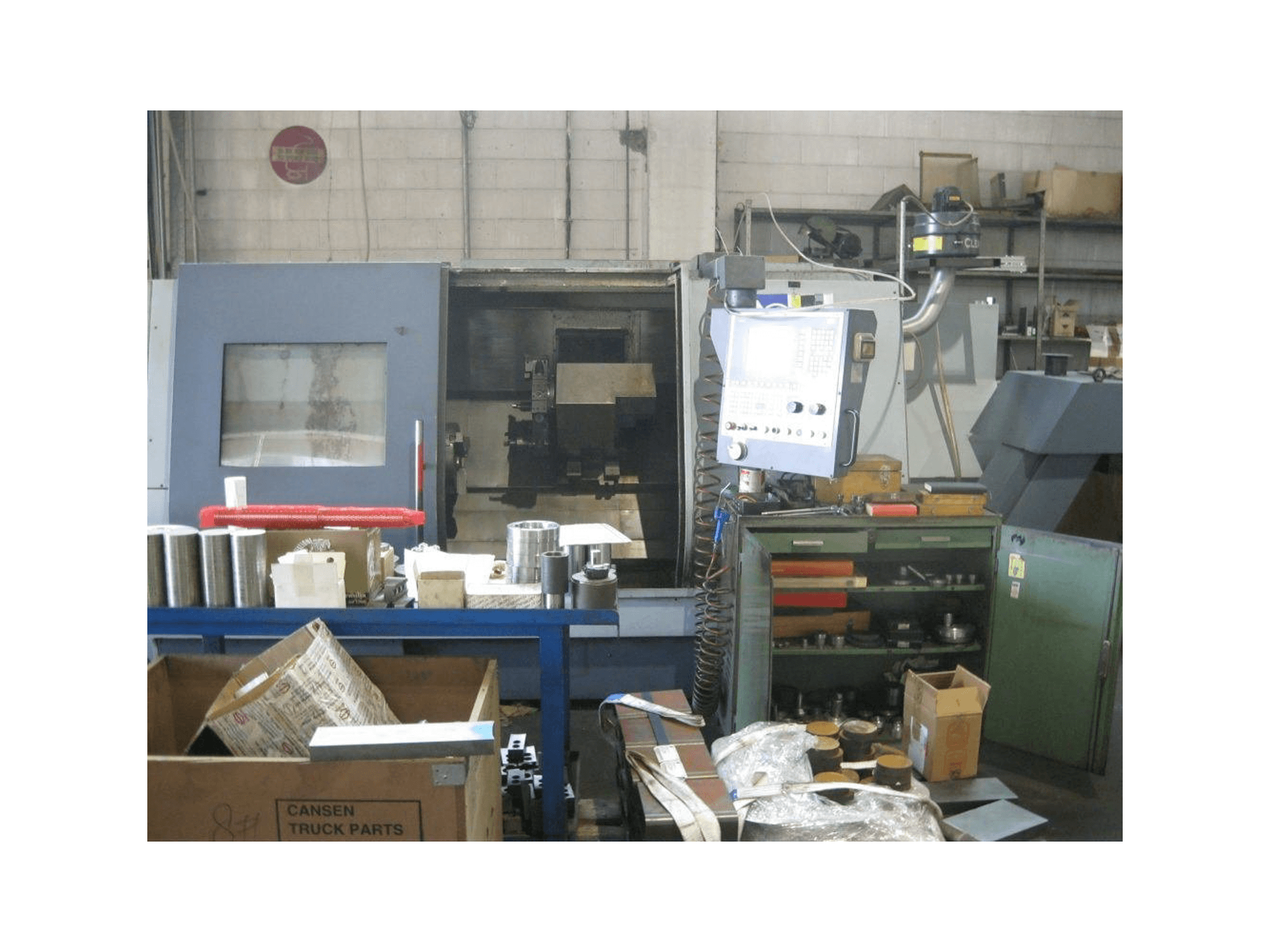 Frontansicht der EMCO PADOVANI 500 Maschine