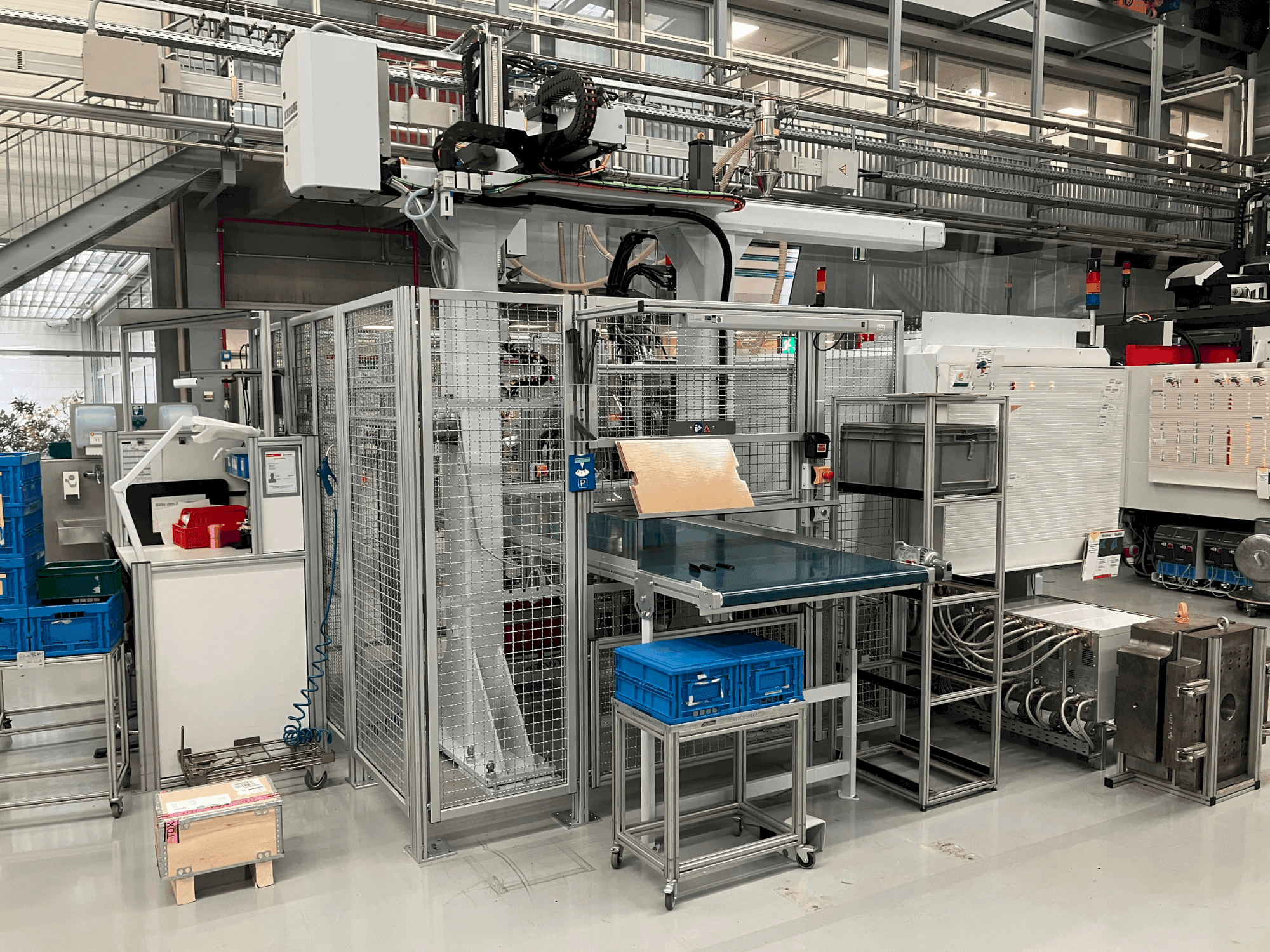 Frontansicht der Arburg Allrounder 520 S 1600-400/170 Maschine