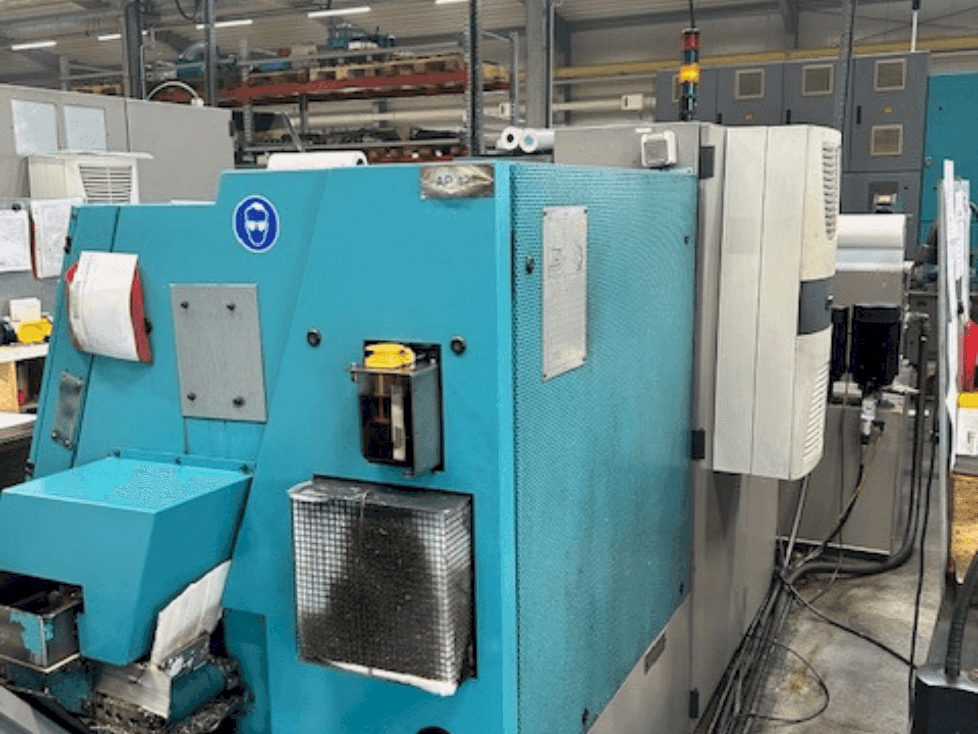 Frontansicht der Index C100 Maschine