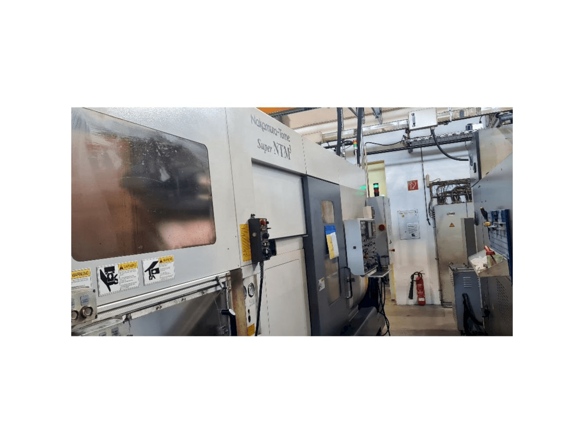 Frontansicht der NAKAMURA Super NTM³ Maschine