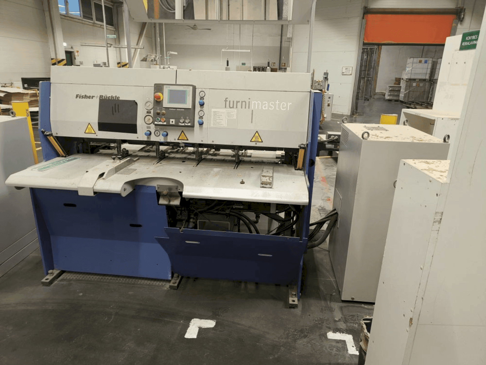 Frontansicht der FISCHER & RüCKLE FZR15 / DAR 22 Maschine