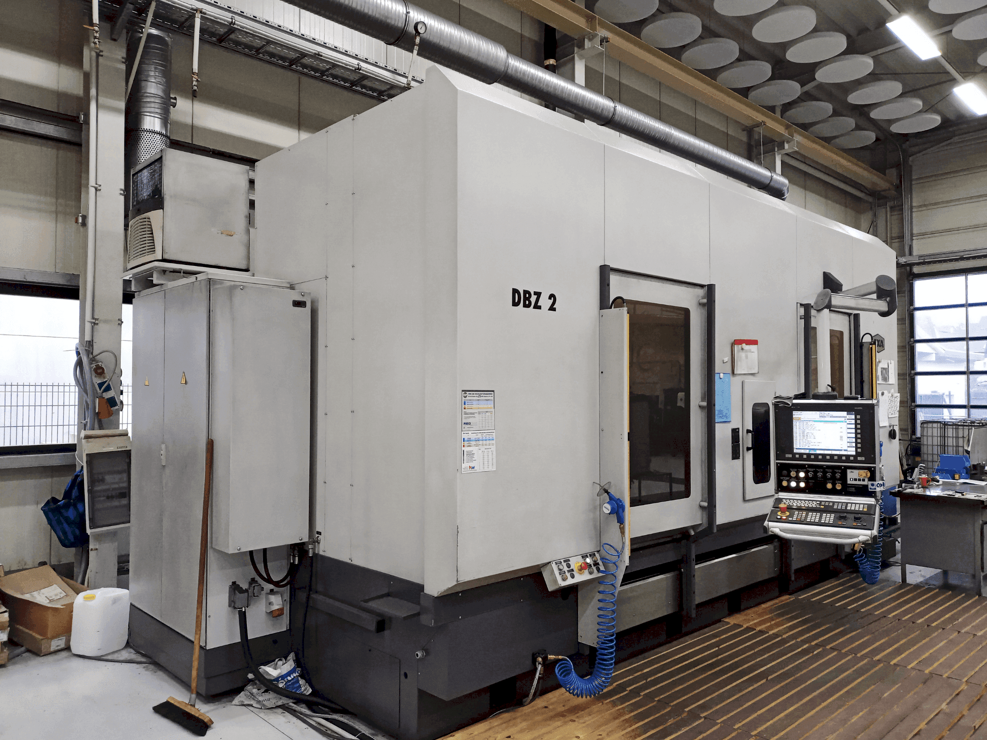 Frontansicht der AXA DBZ 2 / 50 Maschine