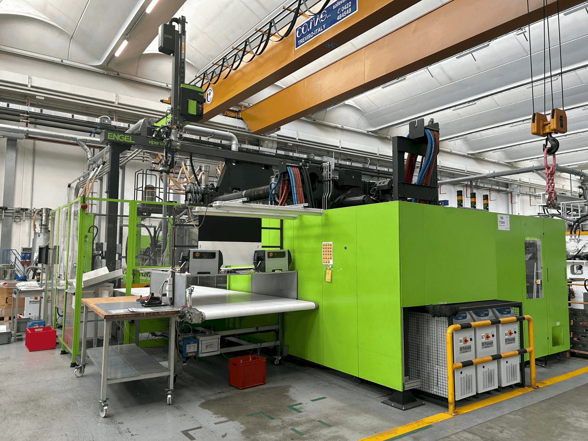 Frontansicht der Engel Duo 4500H/4500H/1300H/1300H/1700 combi Maschine