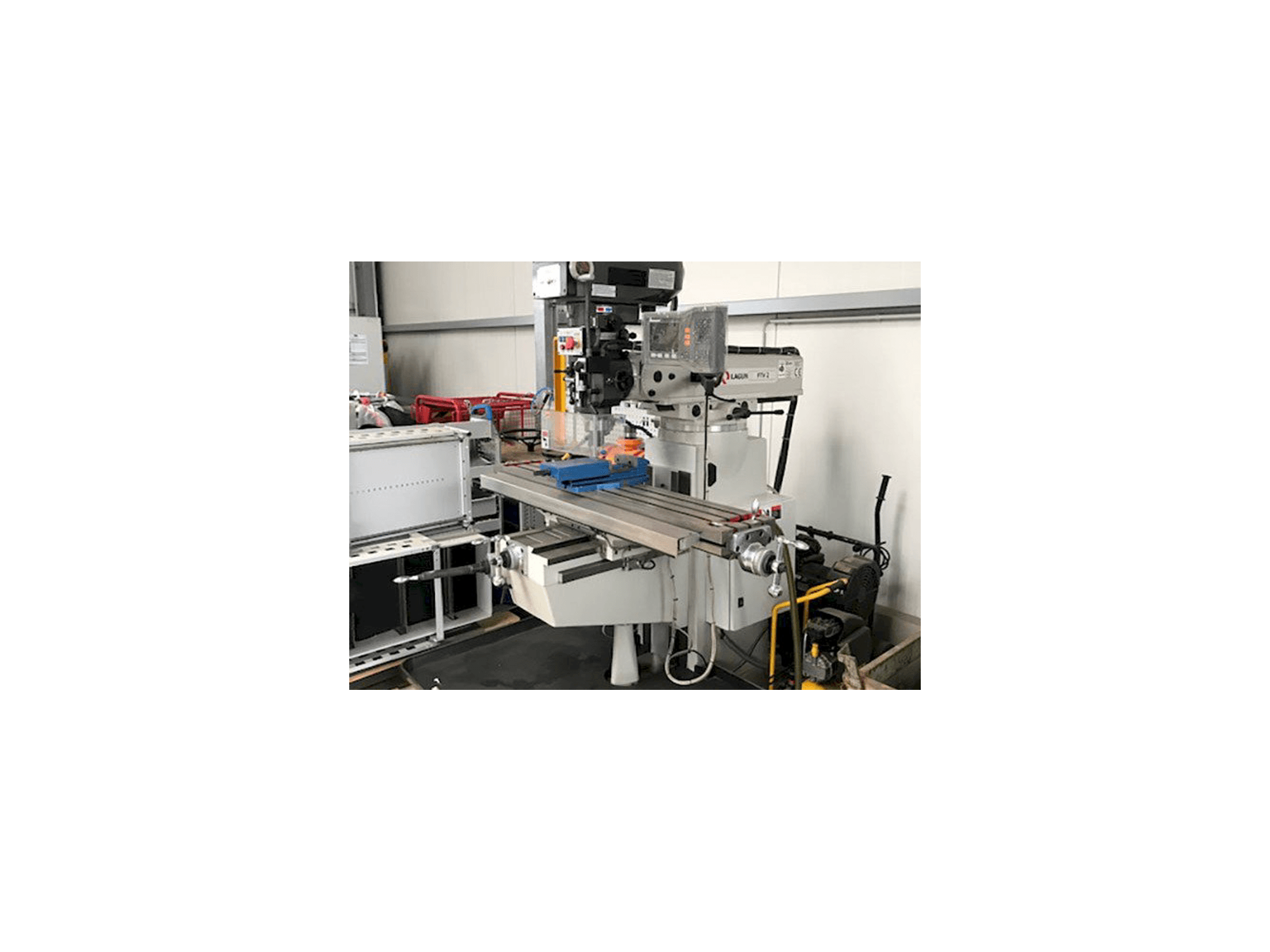 Frontansicht der LAGUN FTV2 Maschine