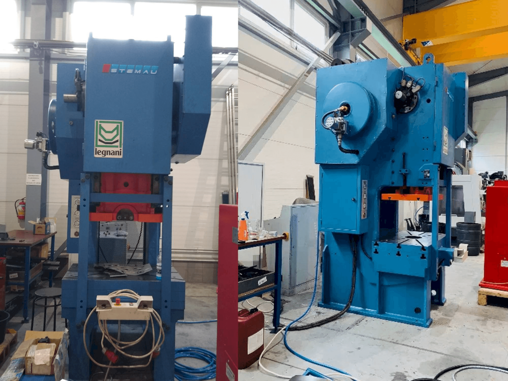 Front view of LEGNANI FACS 160R machine