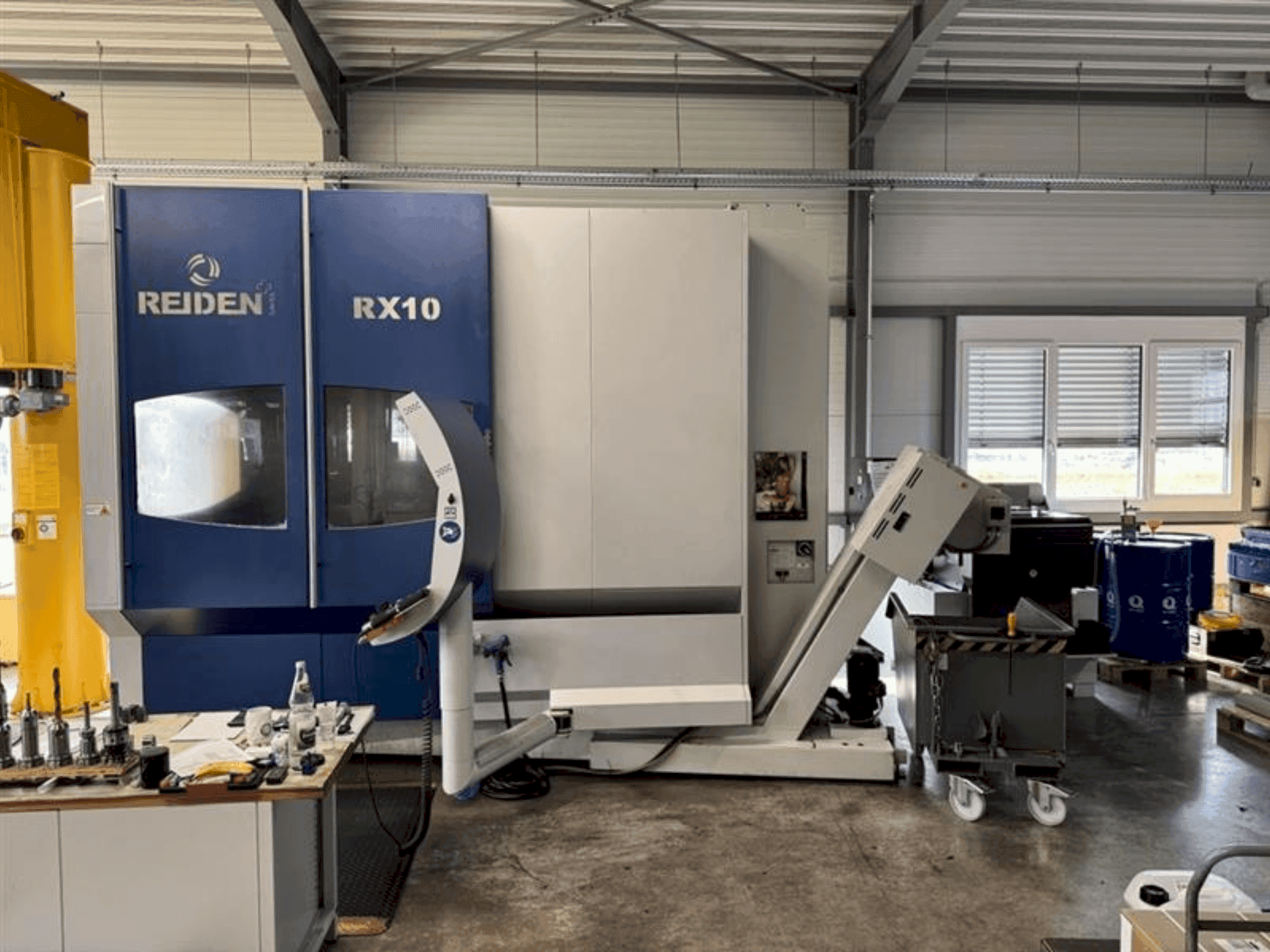 Frontansicht der Reiden RX10 5X Maschine