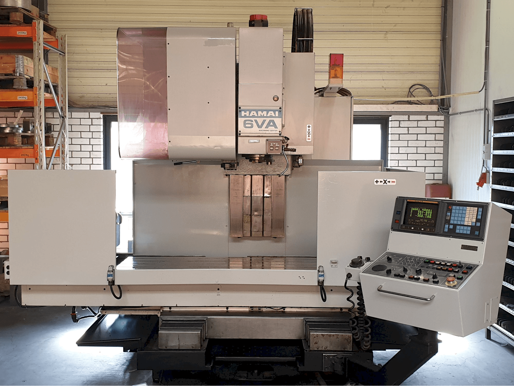 Front view of HAMAI MC-6VA Machine