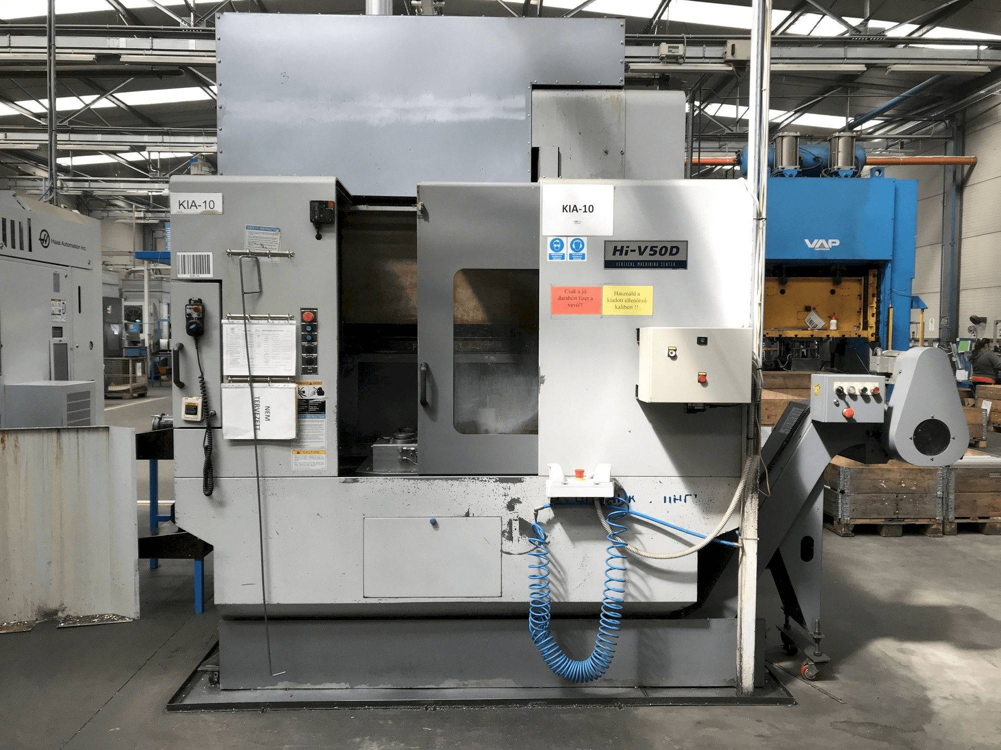 Frontansicht der Hyundai Kia Hi V50D Maschine