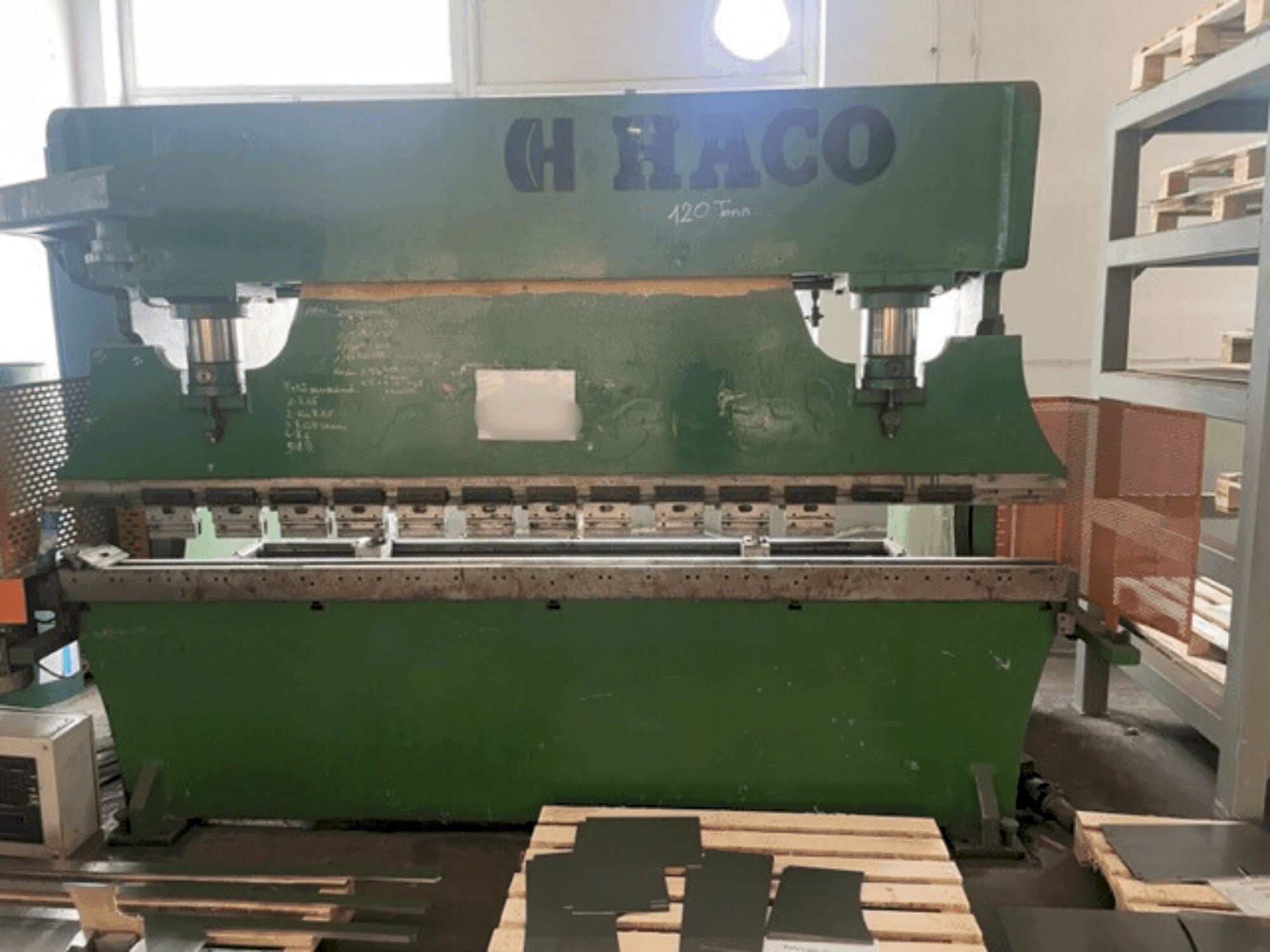 Front view of HACO PPE S30135 machine