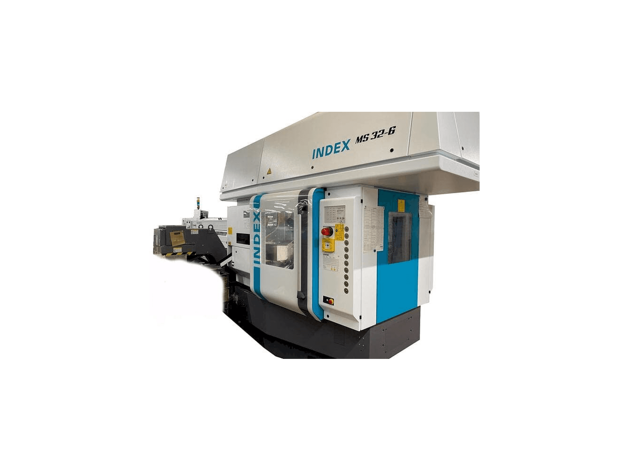 Frontansicht der Index MS 32-6 Maschine