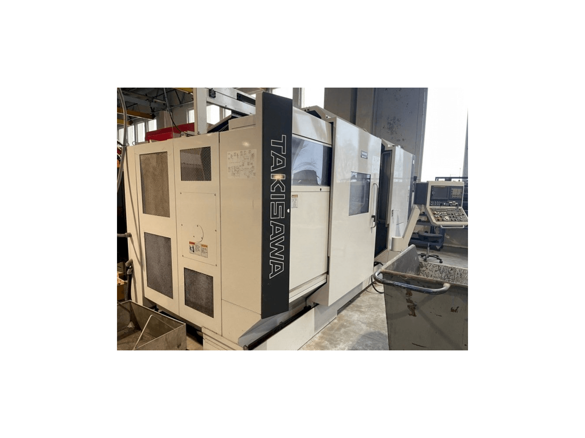 Frontansicht der Takisawa TMM250-M3 Maschine