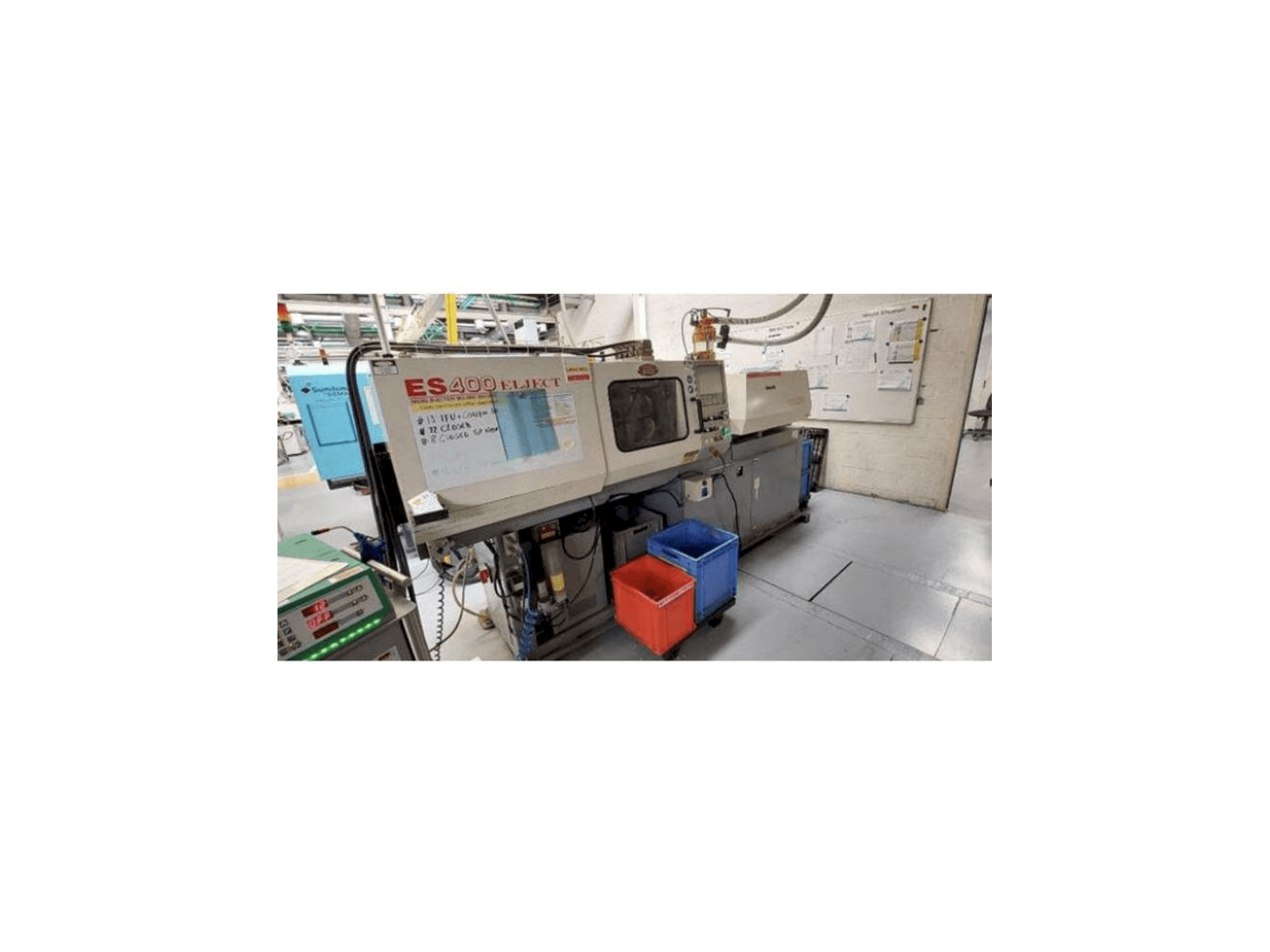 Frontansicht der Nissei ES400 Maschine