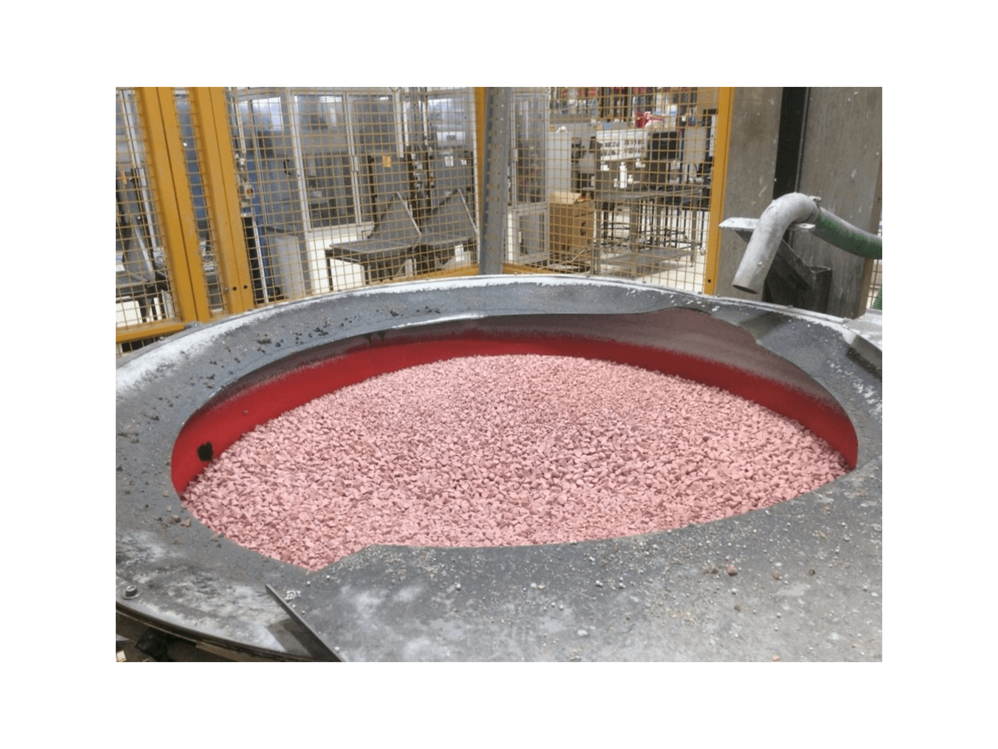 Front view of Rosler R4/1300.2 SF machine