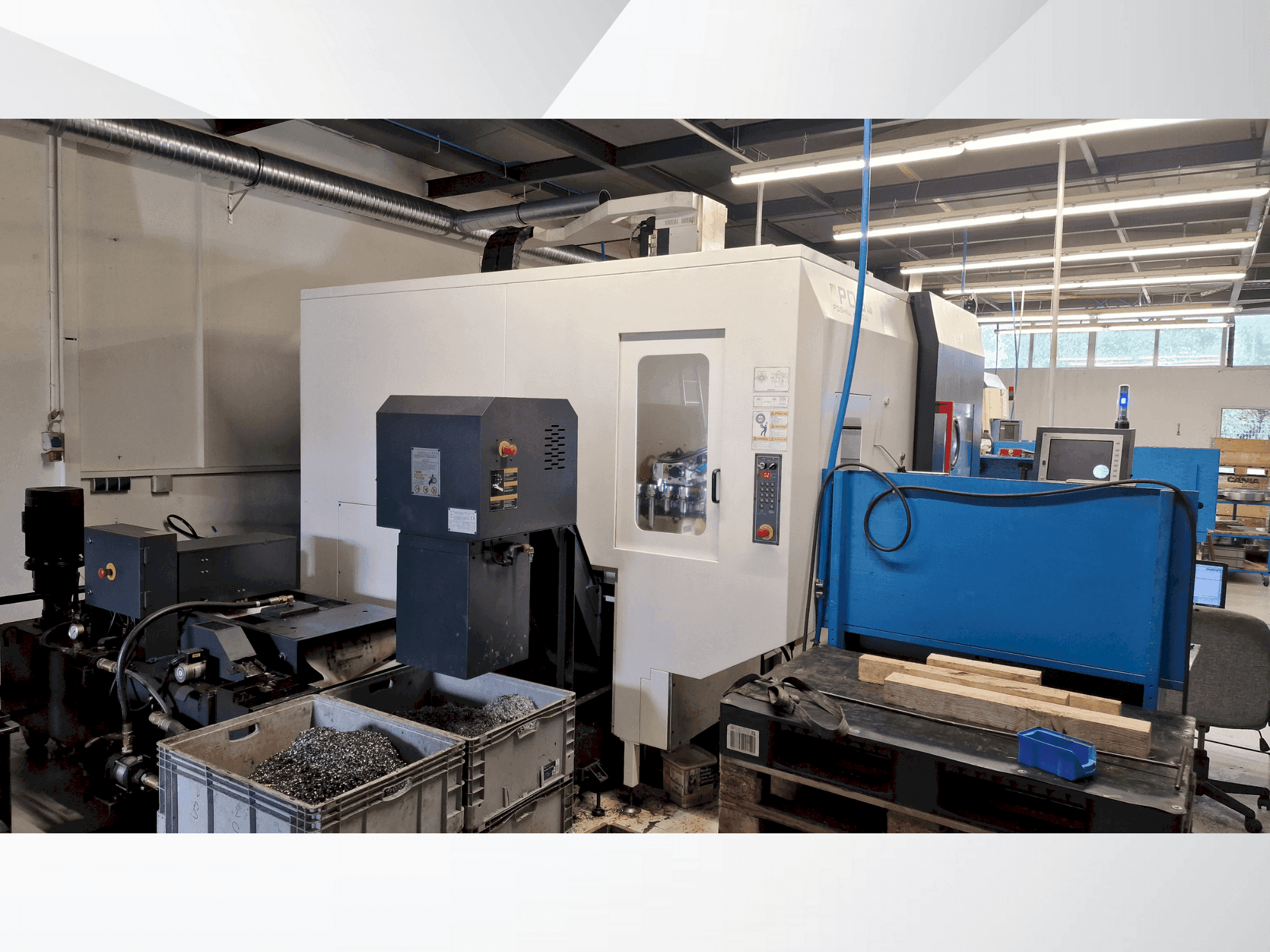 Frontansicht der POSmill H 500 U Maschine