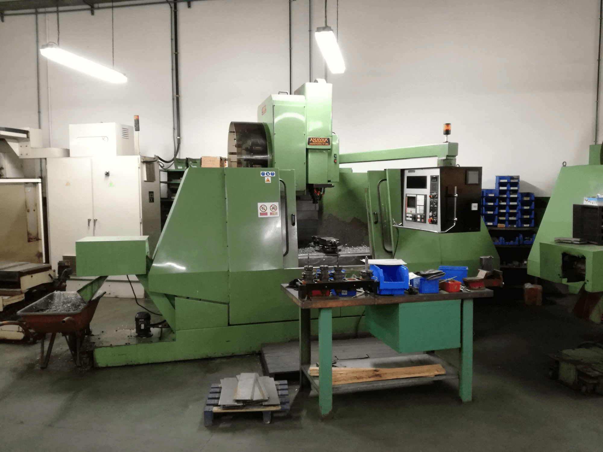 Frontansicht der ANAYAK ANAKMATIC 9 Maschine