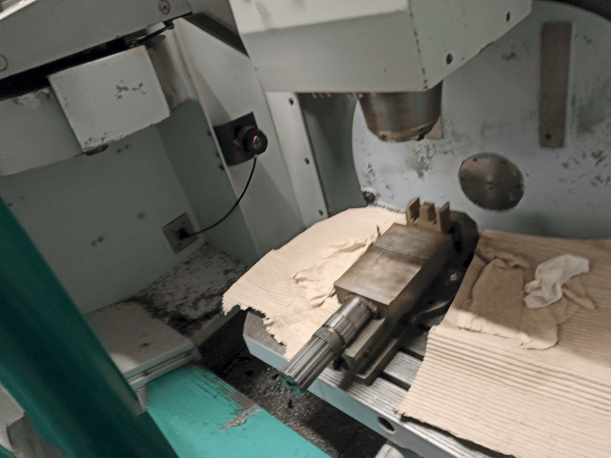 Working room of DECKEL MAHO DMU 50 T machine