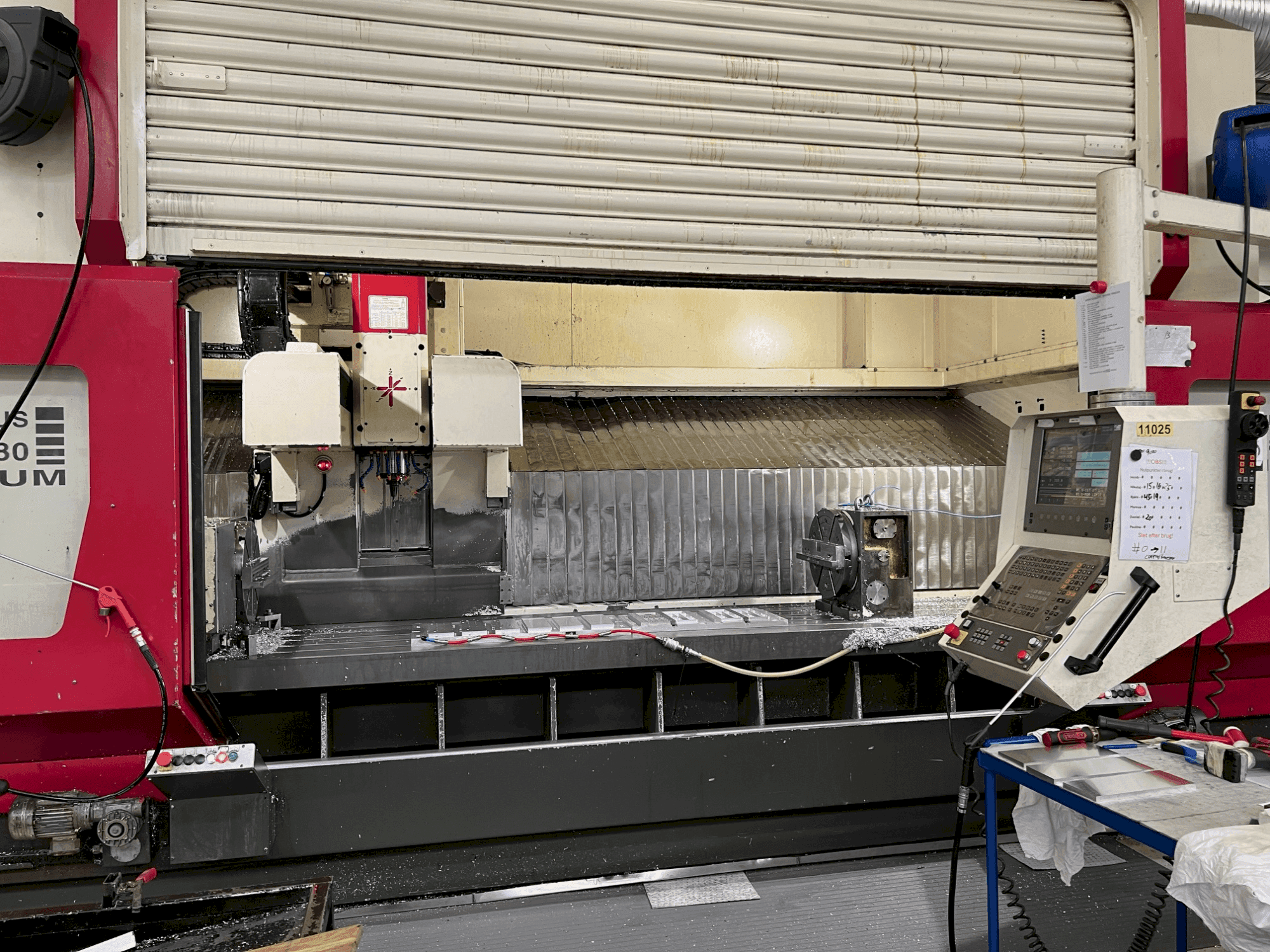 Front view of HEDELIUS CB80M-3200 machine