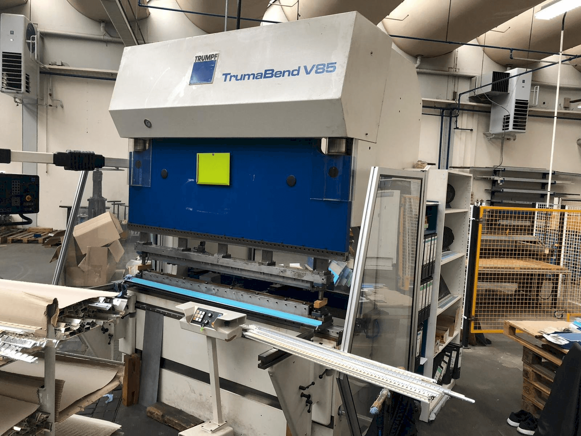 Front view of Trumpf TrumaBend V85 machine