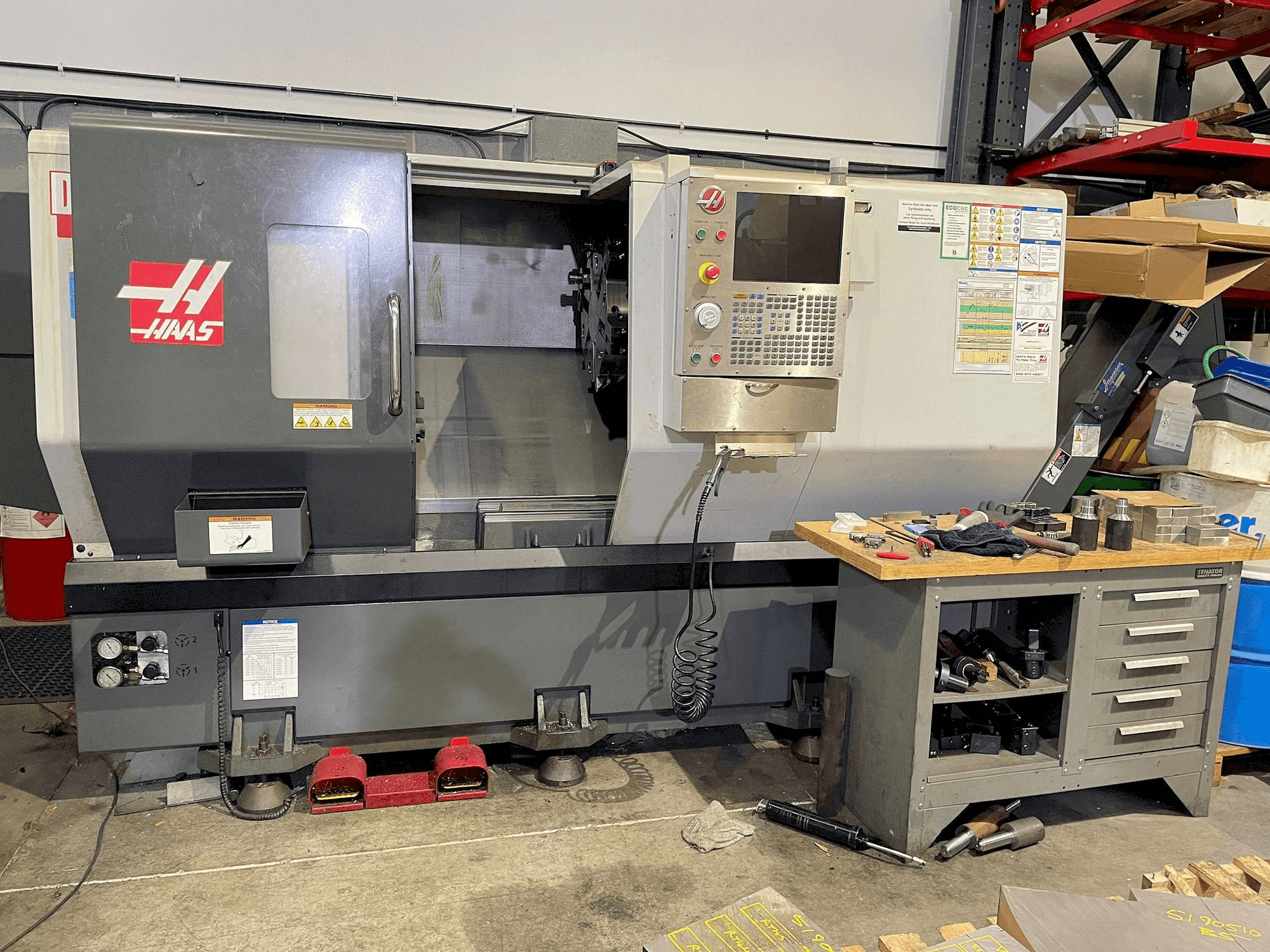 Frontansicht der HAAS DS-30 Maschine