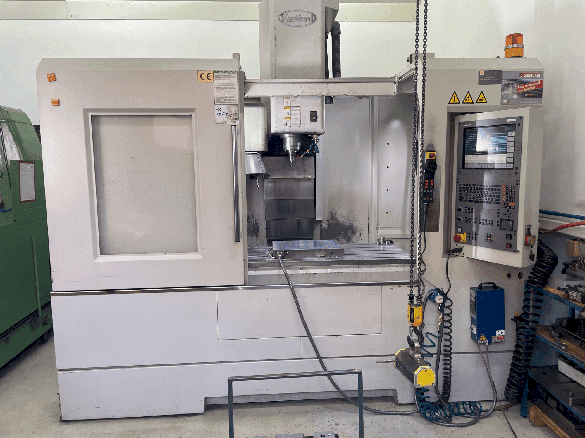 Frontansicht der HARTFORD Pro 1000 Maschine