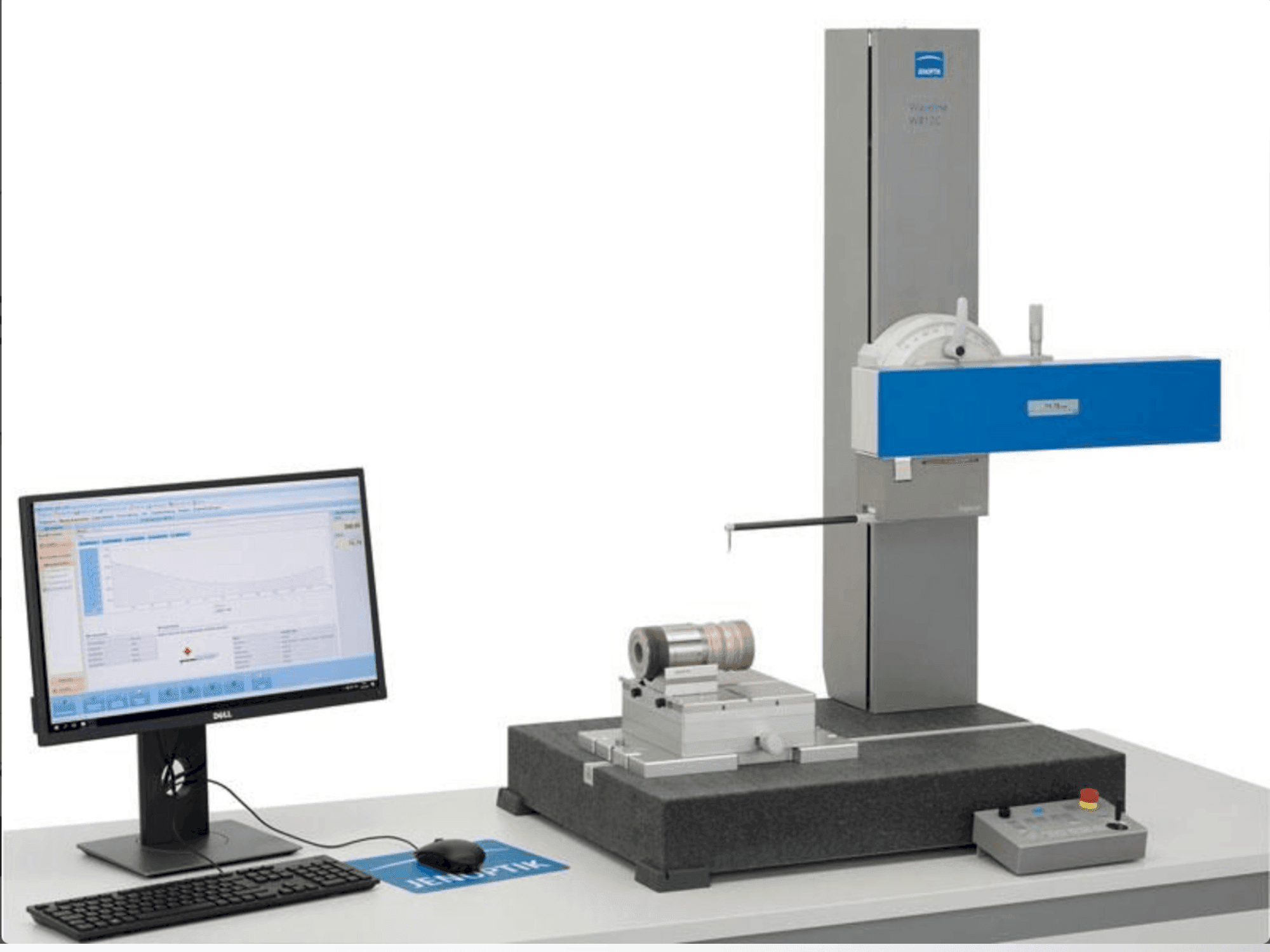 Frontansicht der JENOPTIK HOMMEL ETAMIC T8000 Wavemove Maschine