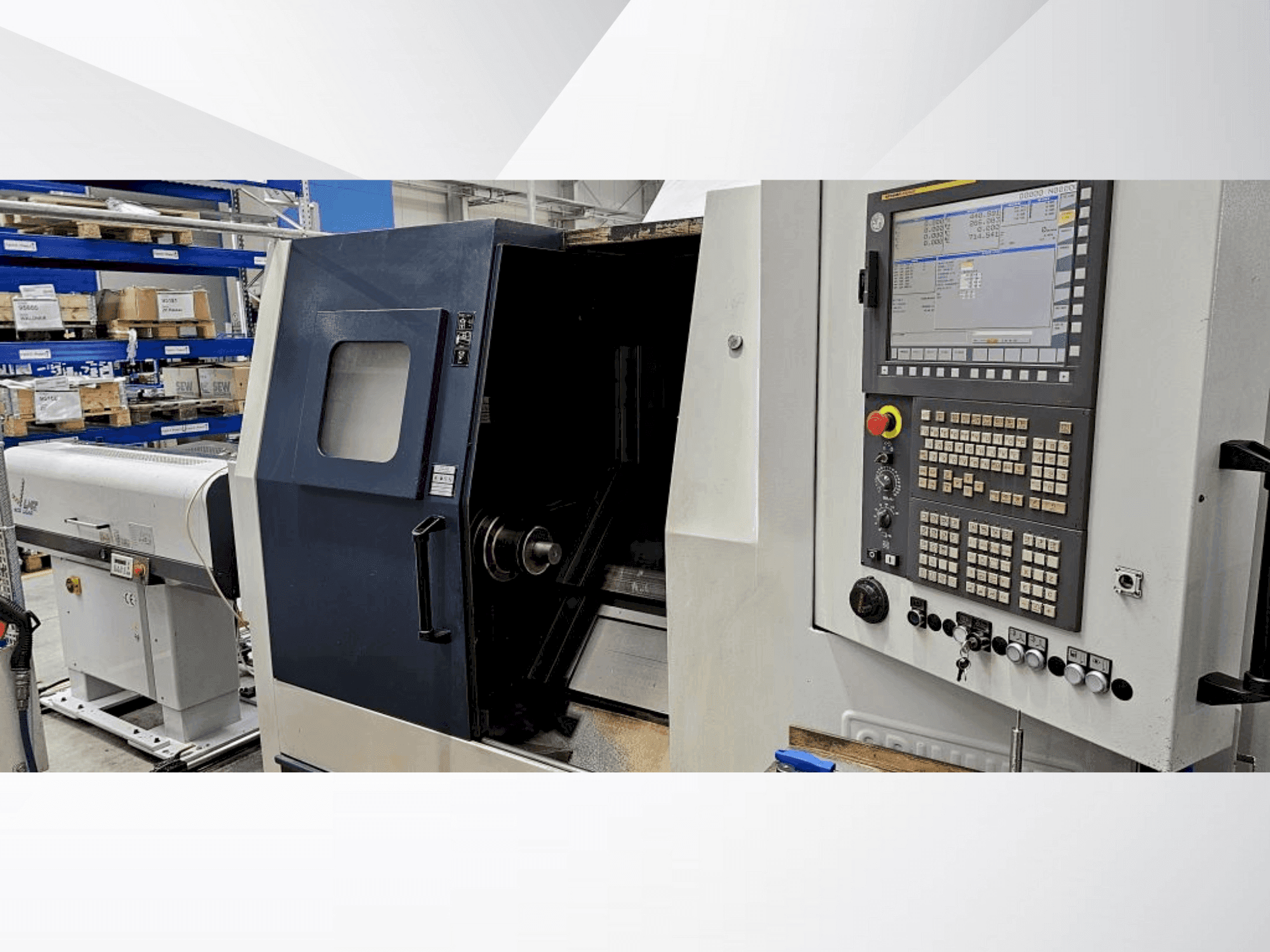 Front view of SPINNER TC600 machine