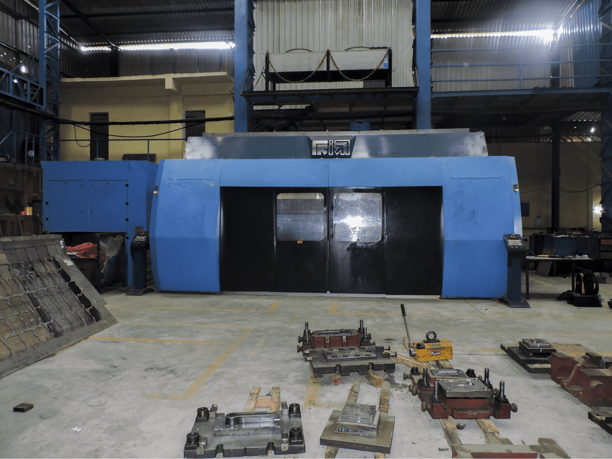 Frontansicht 2 der Prima Power RAPIDO Maschine