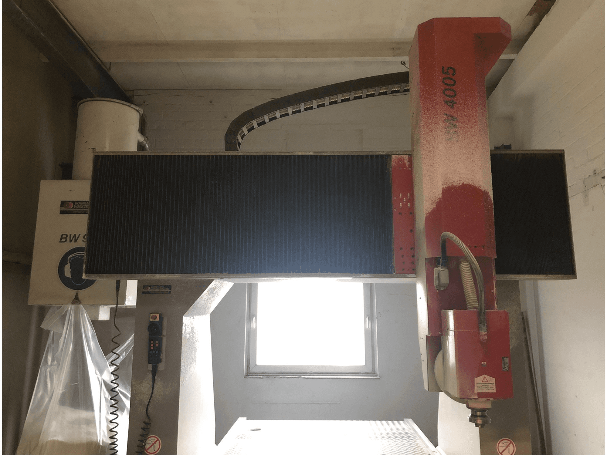 Front view of BORNEMANN BW 4005 machine