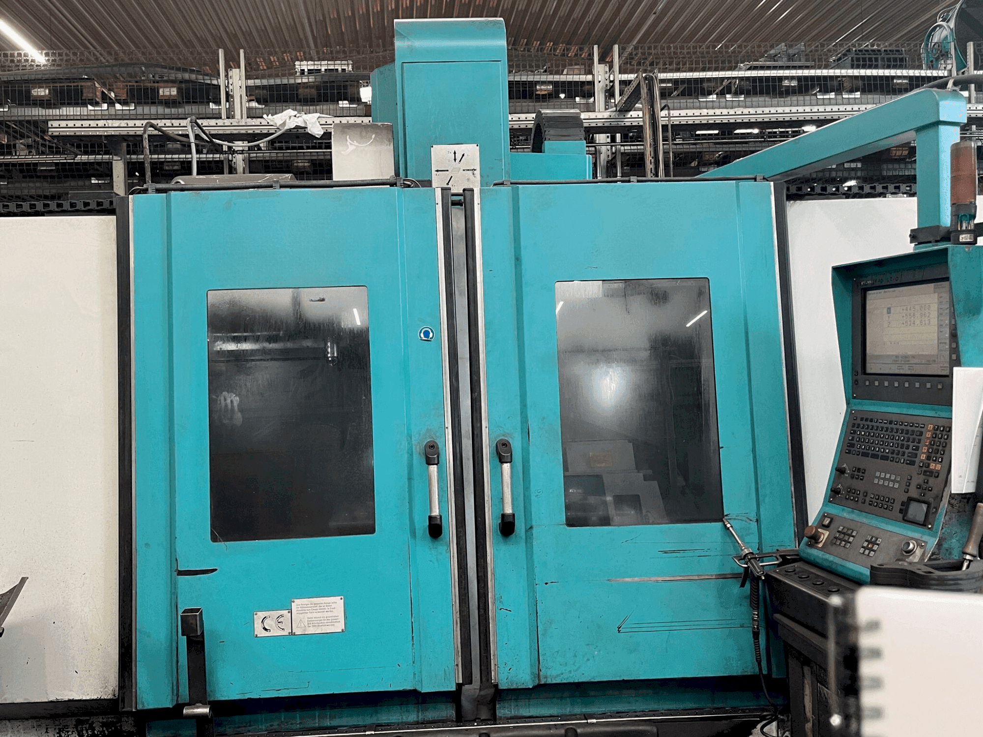 Frontansicht der RECKERMANN RBZ-1520 Maschine