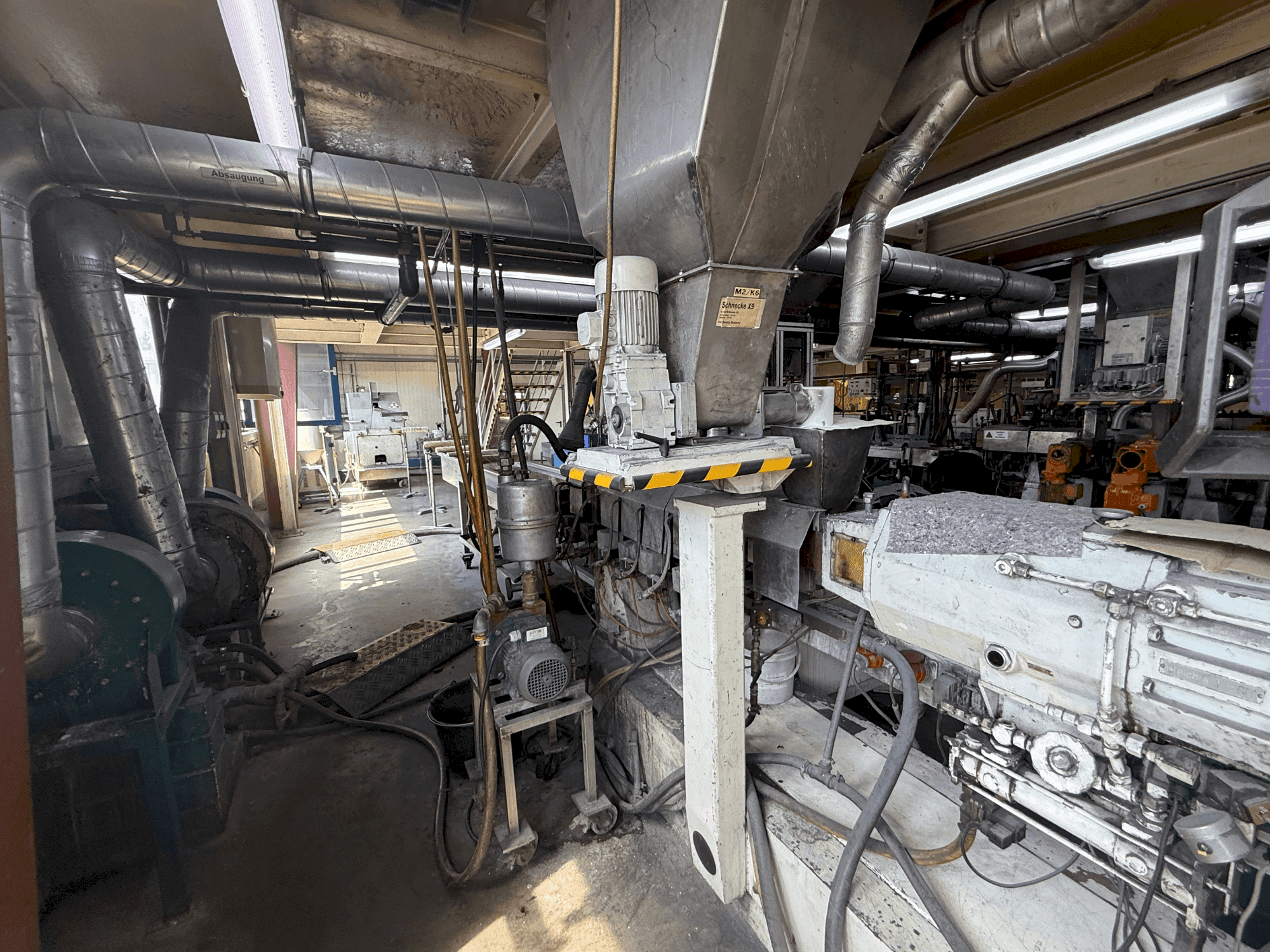 Frontansicht der Leistriz ZSE 50 GL-36D (1995) Maschine