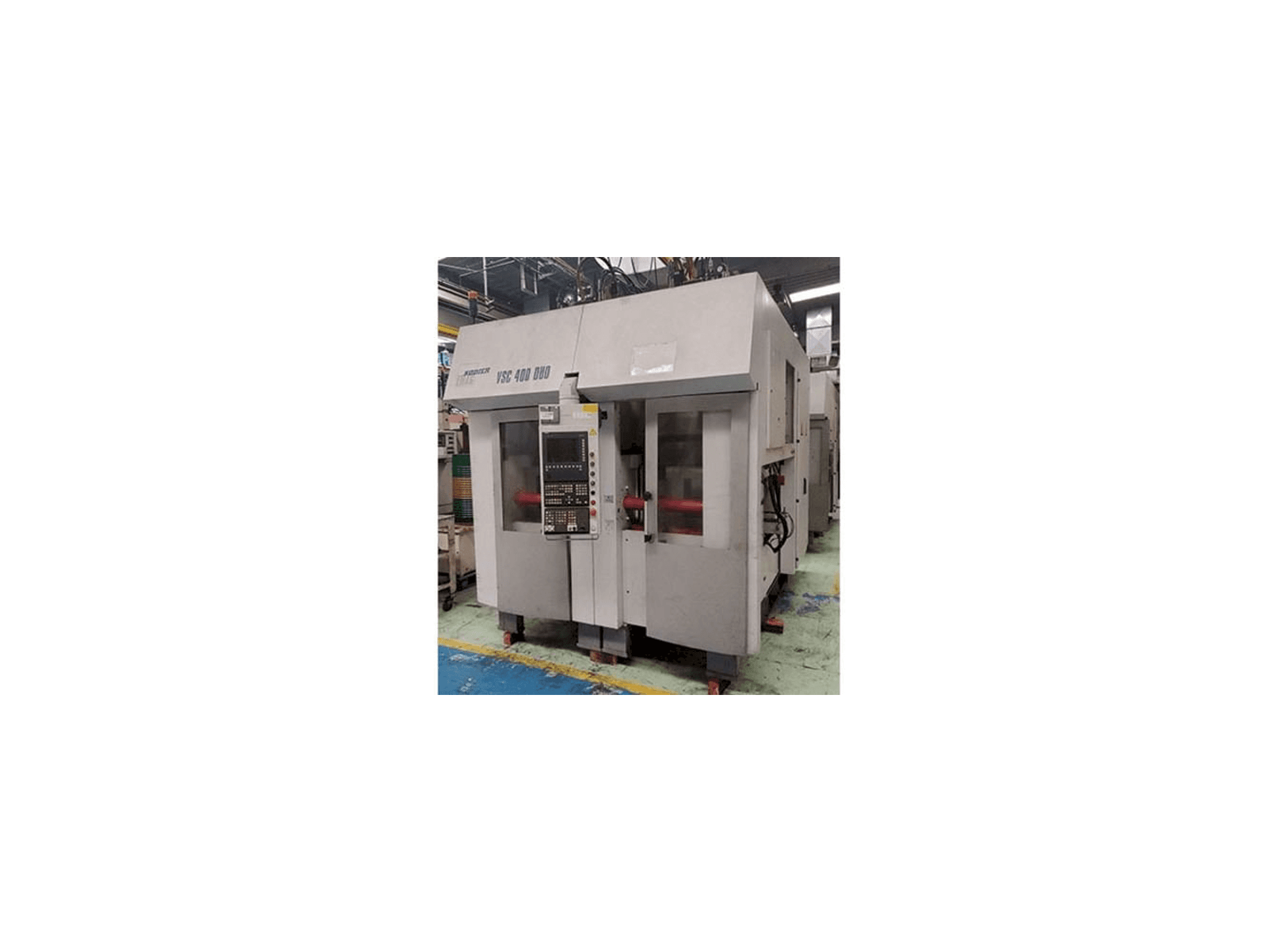 Left view of EMAG VSC-400 DUO machine