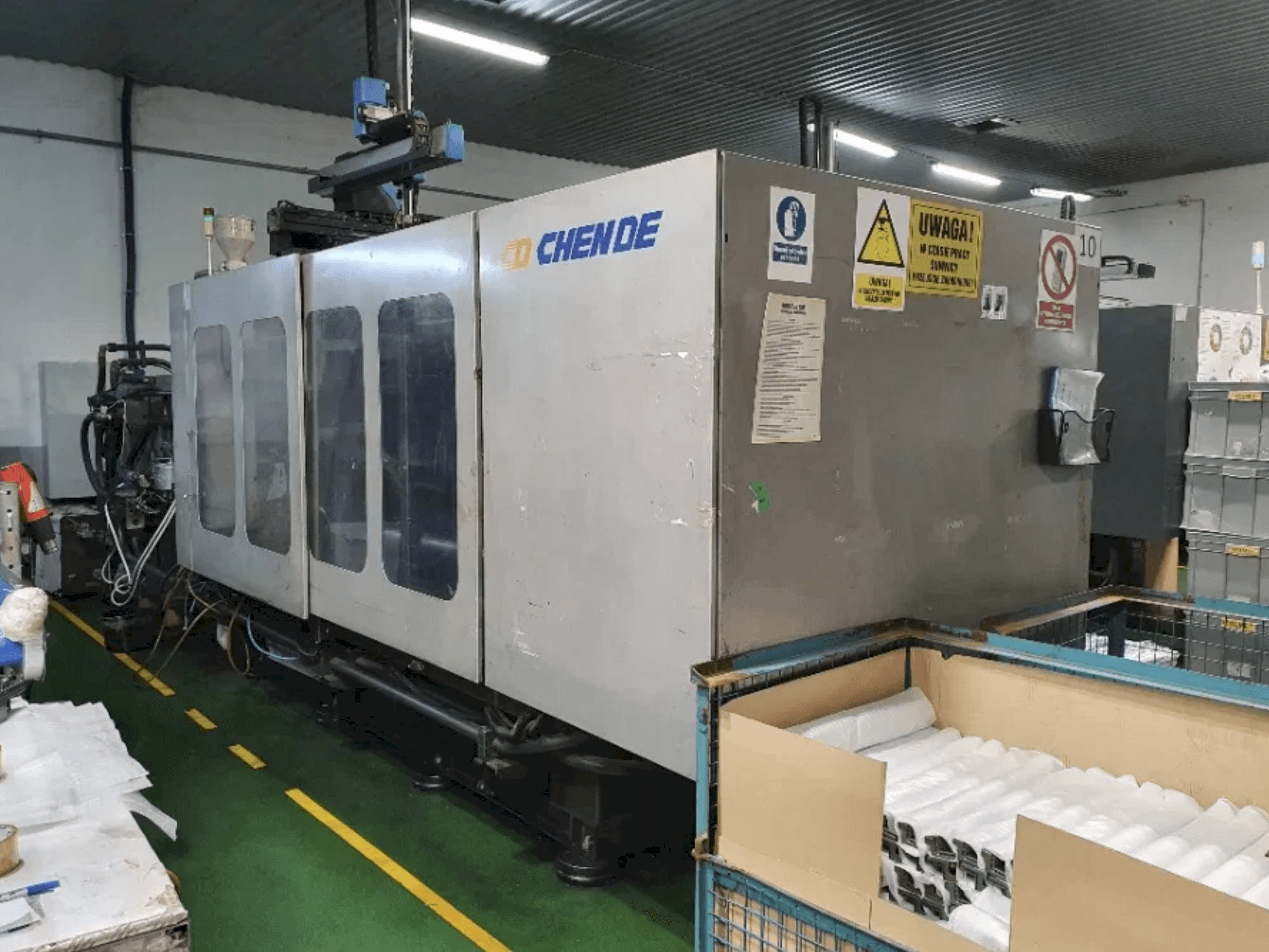 Front view of CHENDE CJ480M3V machine