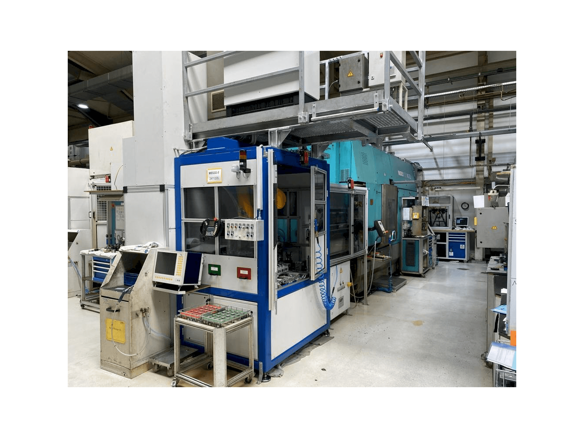 Frontansicht der Index MS 52 G Maschine
