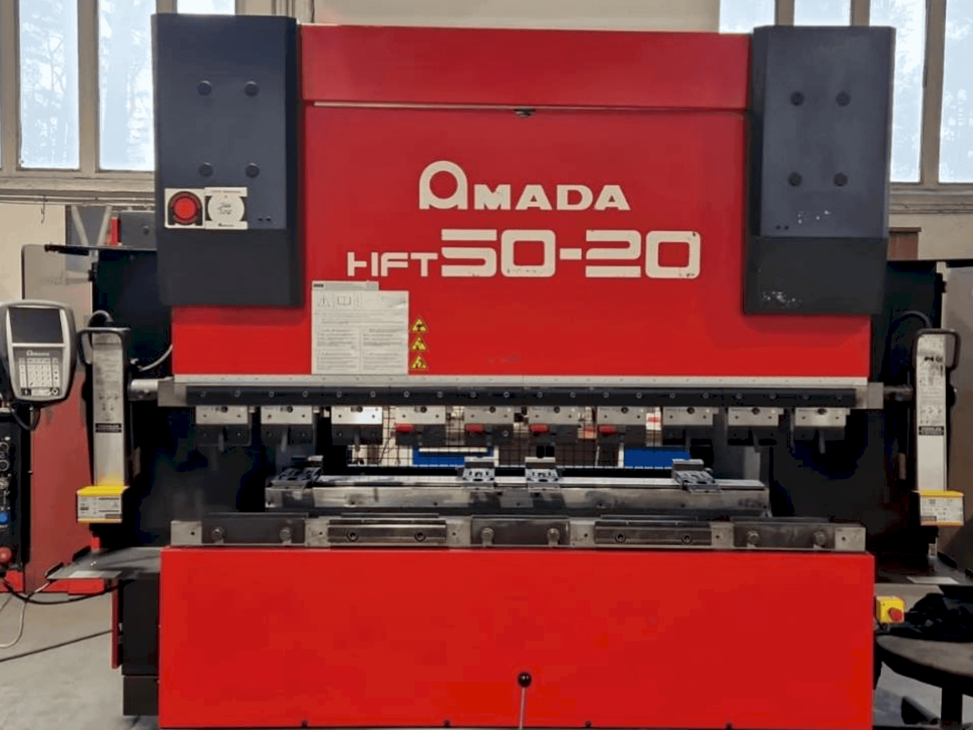 Front view of AMADA HFT 50-20 machine