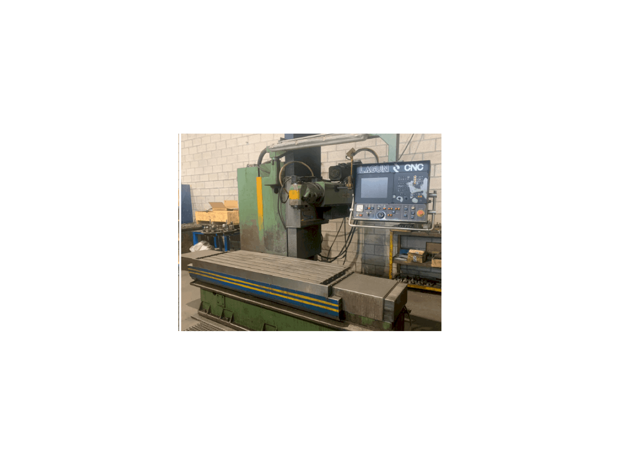 Frontansicht der LAGUN FBF 1800 Maschine