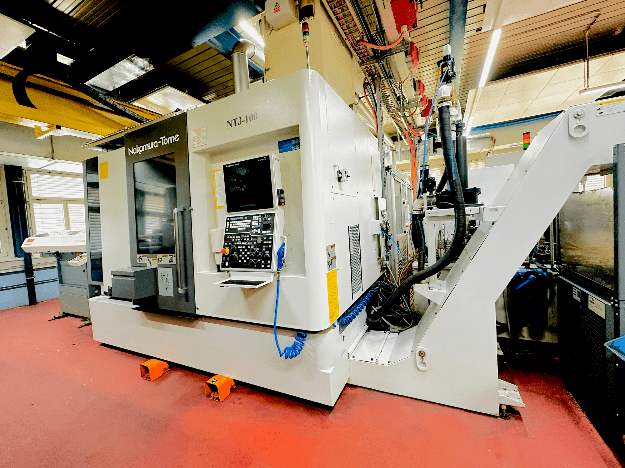 Front view of NAKAMURA NTJ100 machine