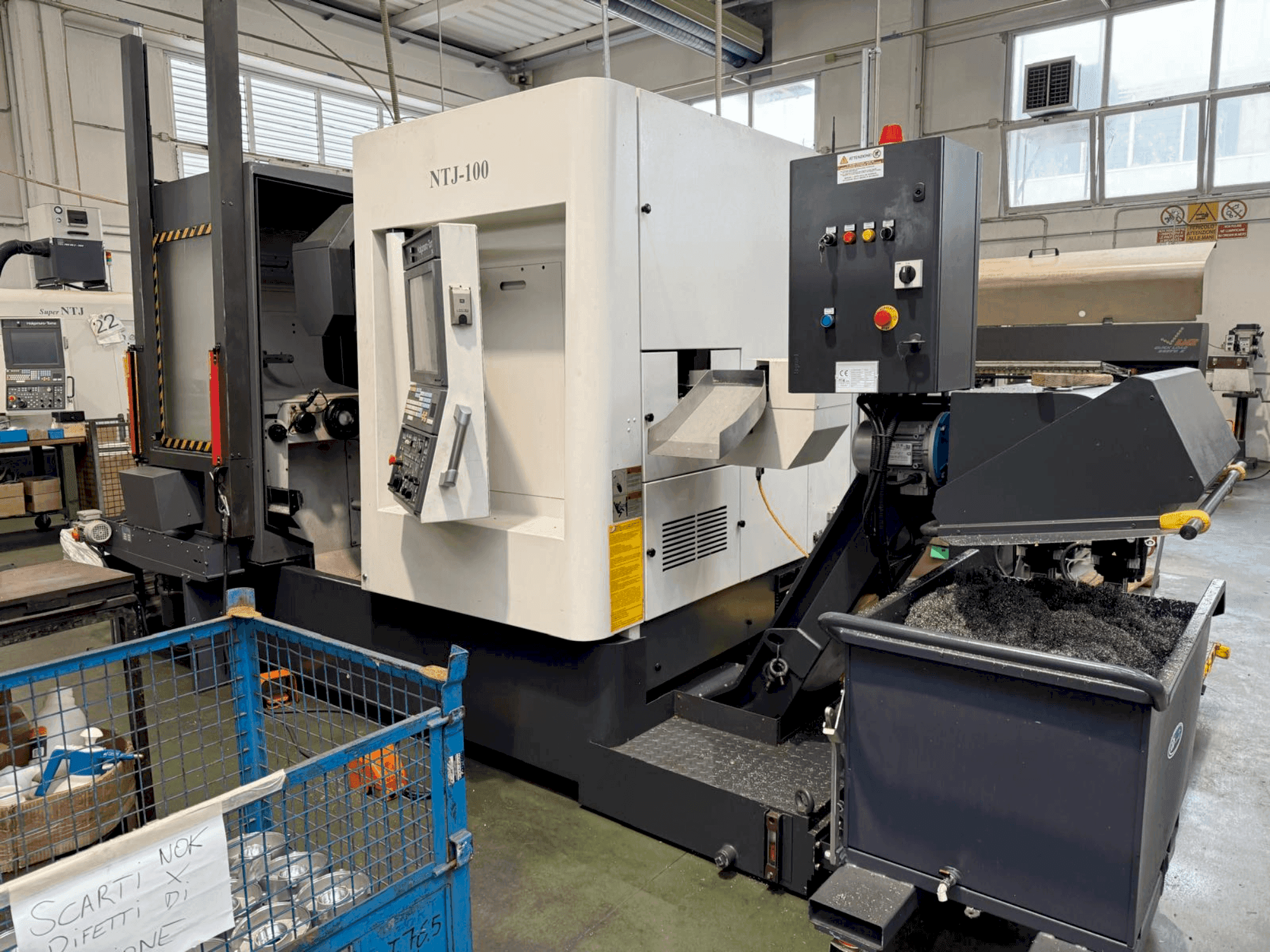 Front view of NAKAMURA Super NTJ100 machine