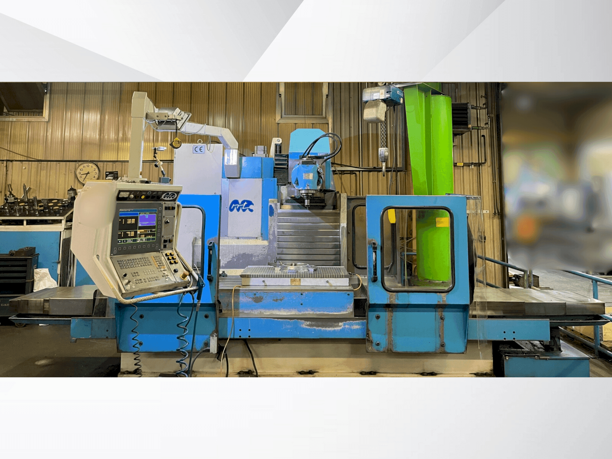 Frontansicht der MTE Kompakt Plus Maschine