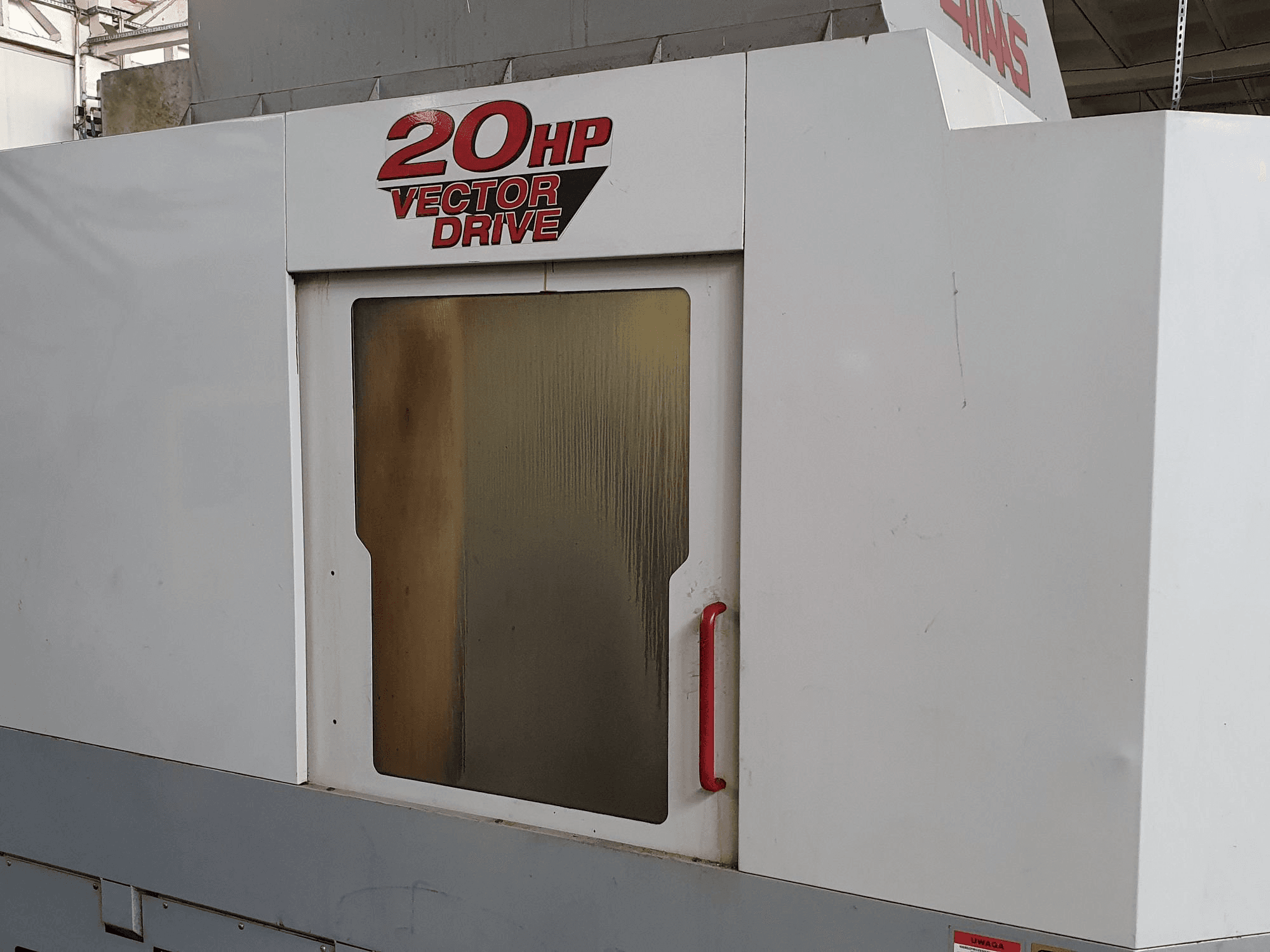 Frontansicht der HAAS HS-1RP HE Maschine