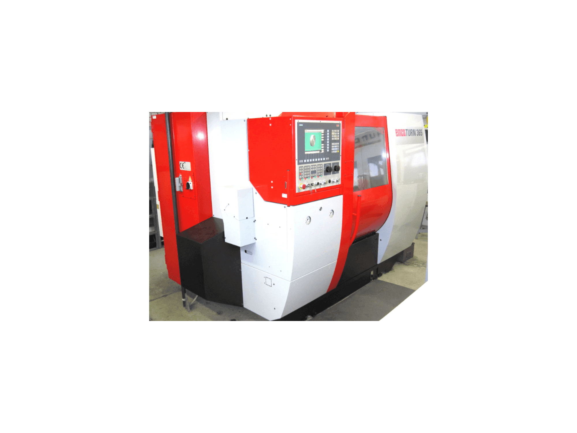 Frontansicht der EMCO turn 365 tcmy Maschine