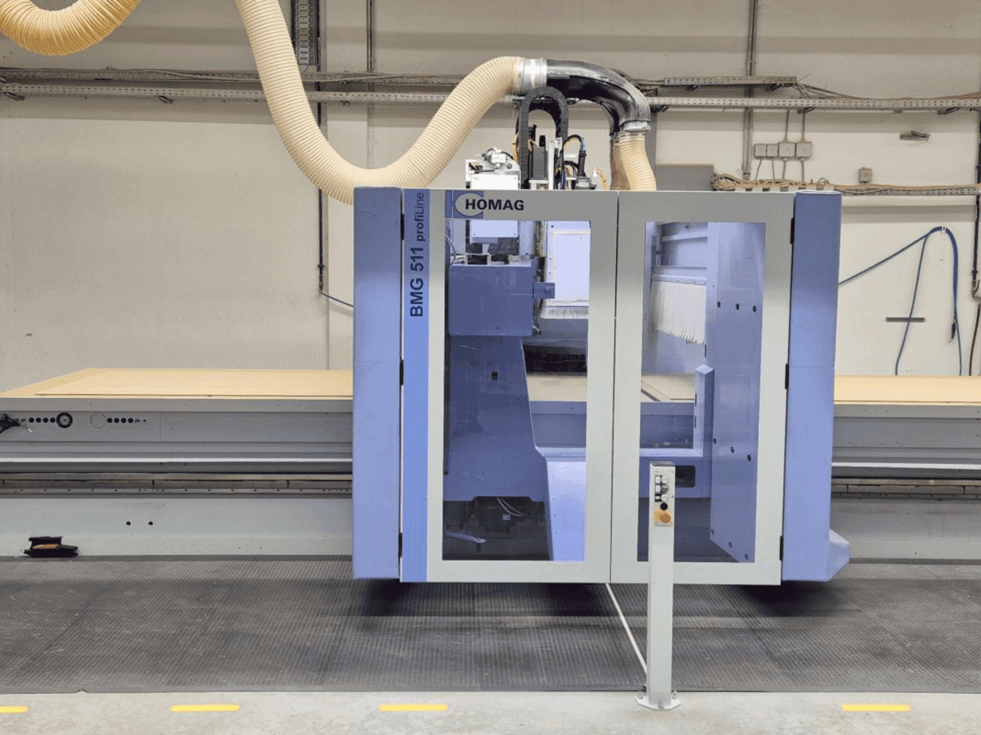 Frontansicht der HOMAG PROFI BMG 511/60/12/R (2015) Maschine