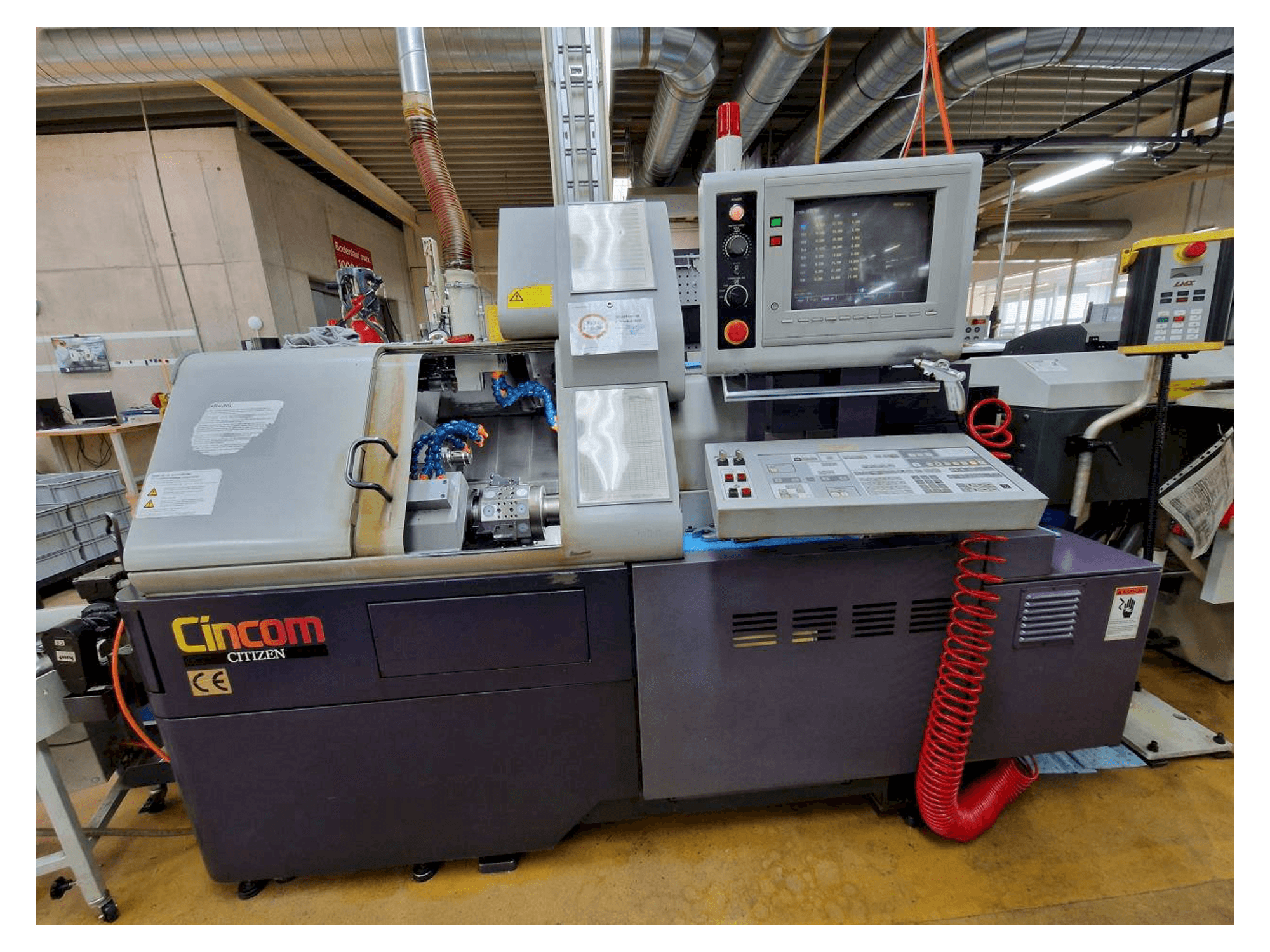 Front view of Citizen M20 machine